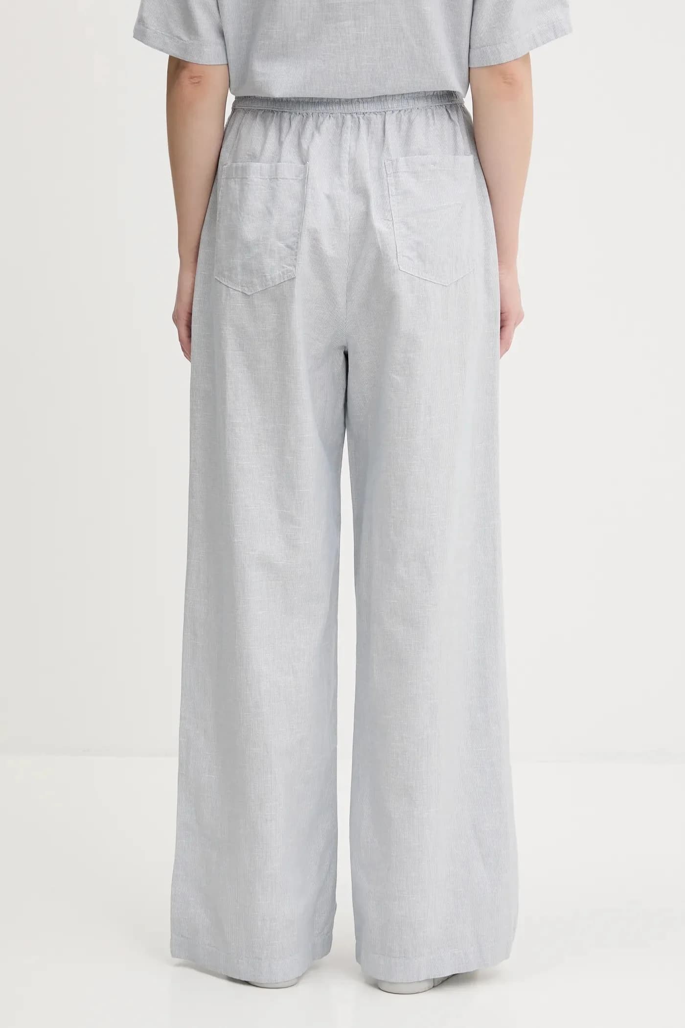 Брюки из смесового льна - фото 3