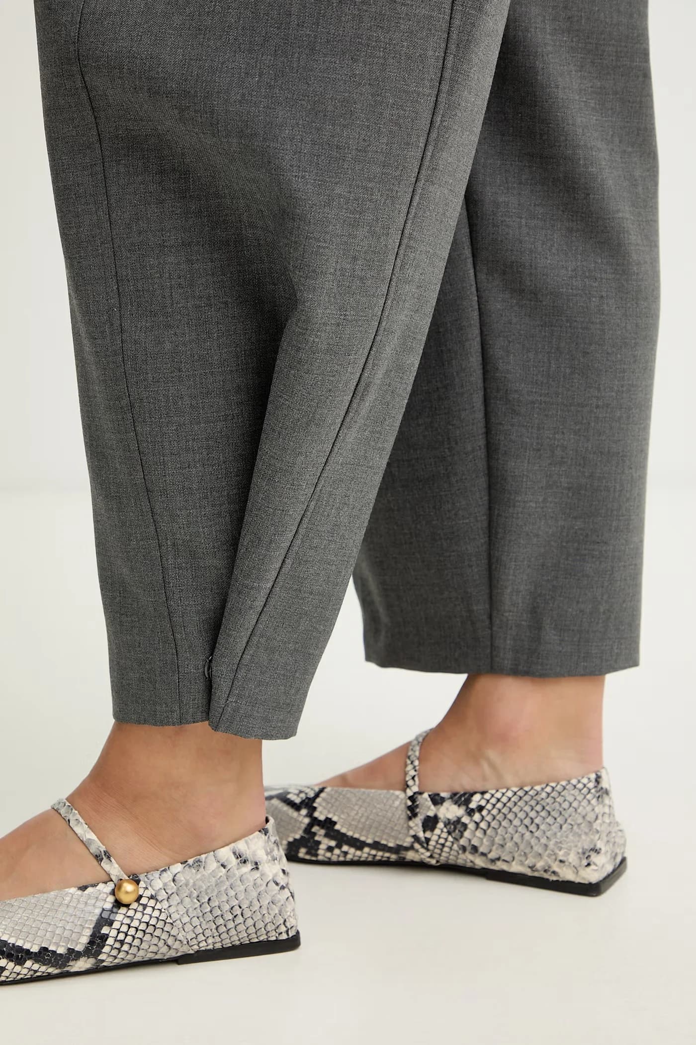 Брюки из шерсти MCONOME - фото 5