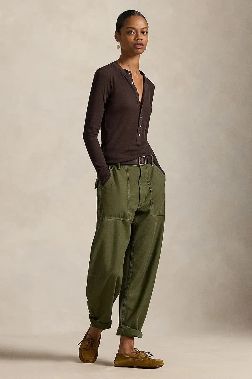 Хлопковые брюки - фото 3