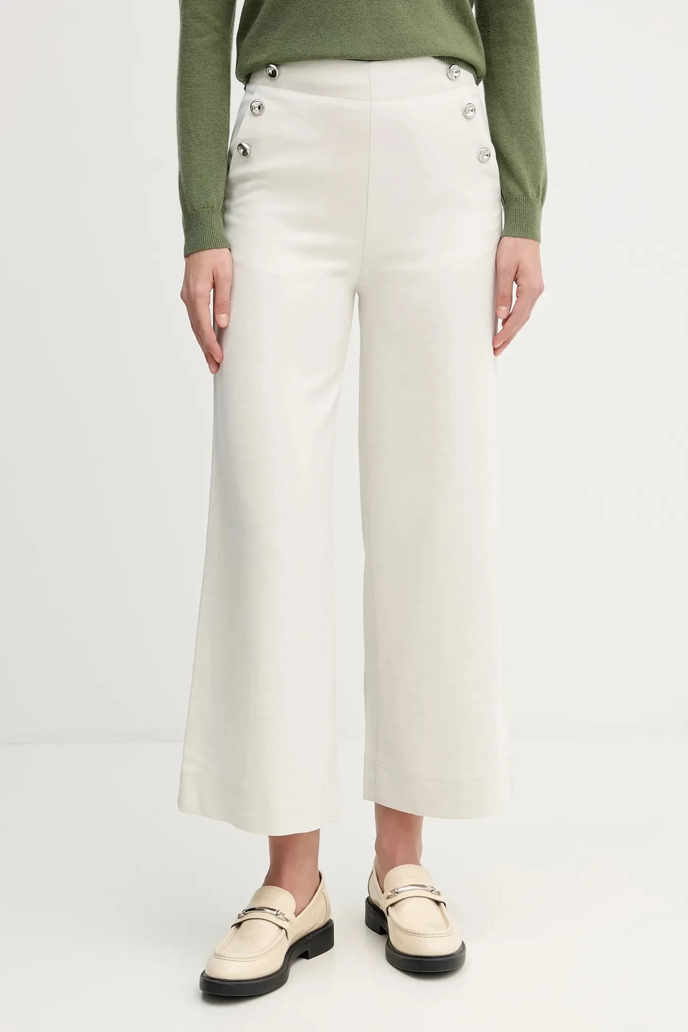 Брюки из смесовой шерсти