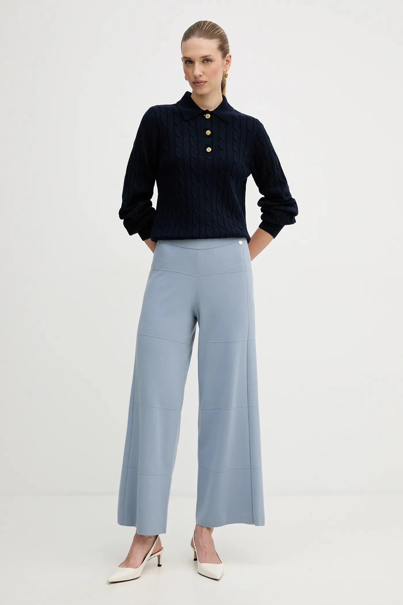 Шелковые брюки - фото 2