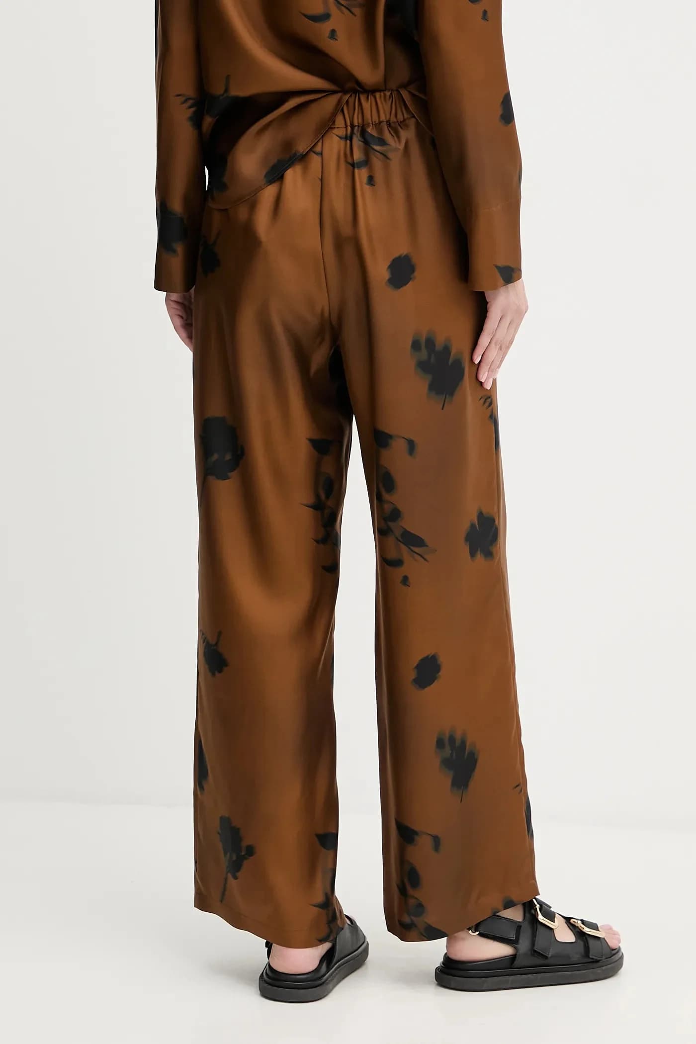 ХЕЛЬГА шелковые брюки - фото 2