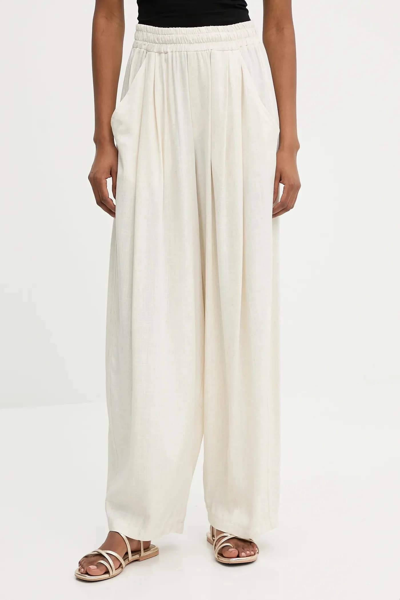 Льняные брюки