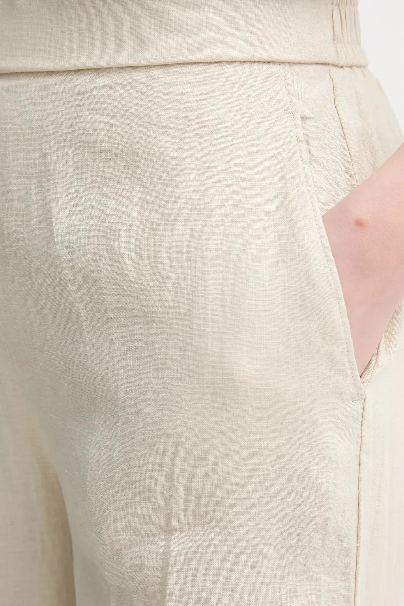 Льняные брюки - фото 4