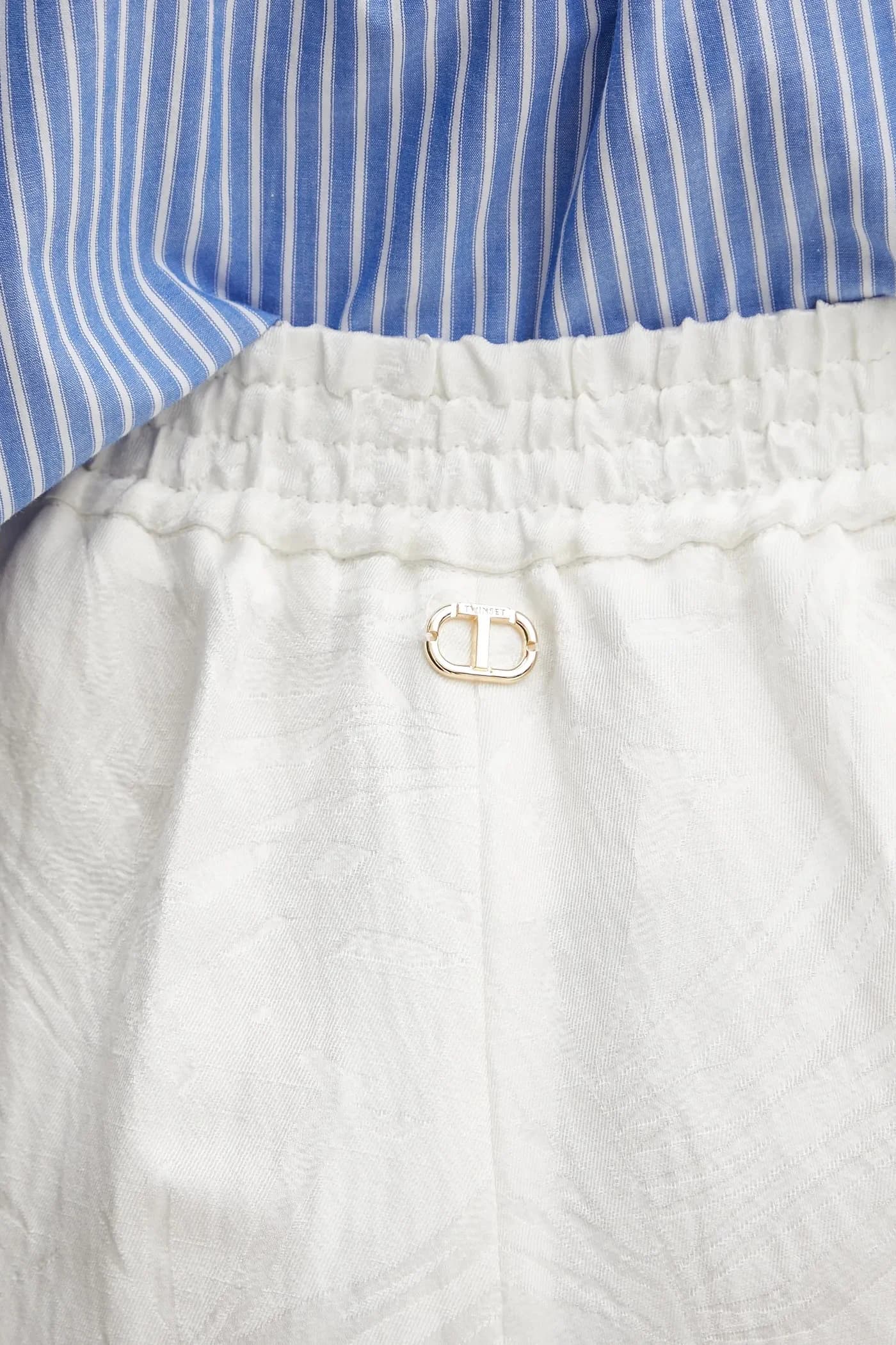 Брюки из смесового льна - фото 4