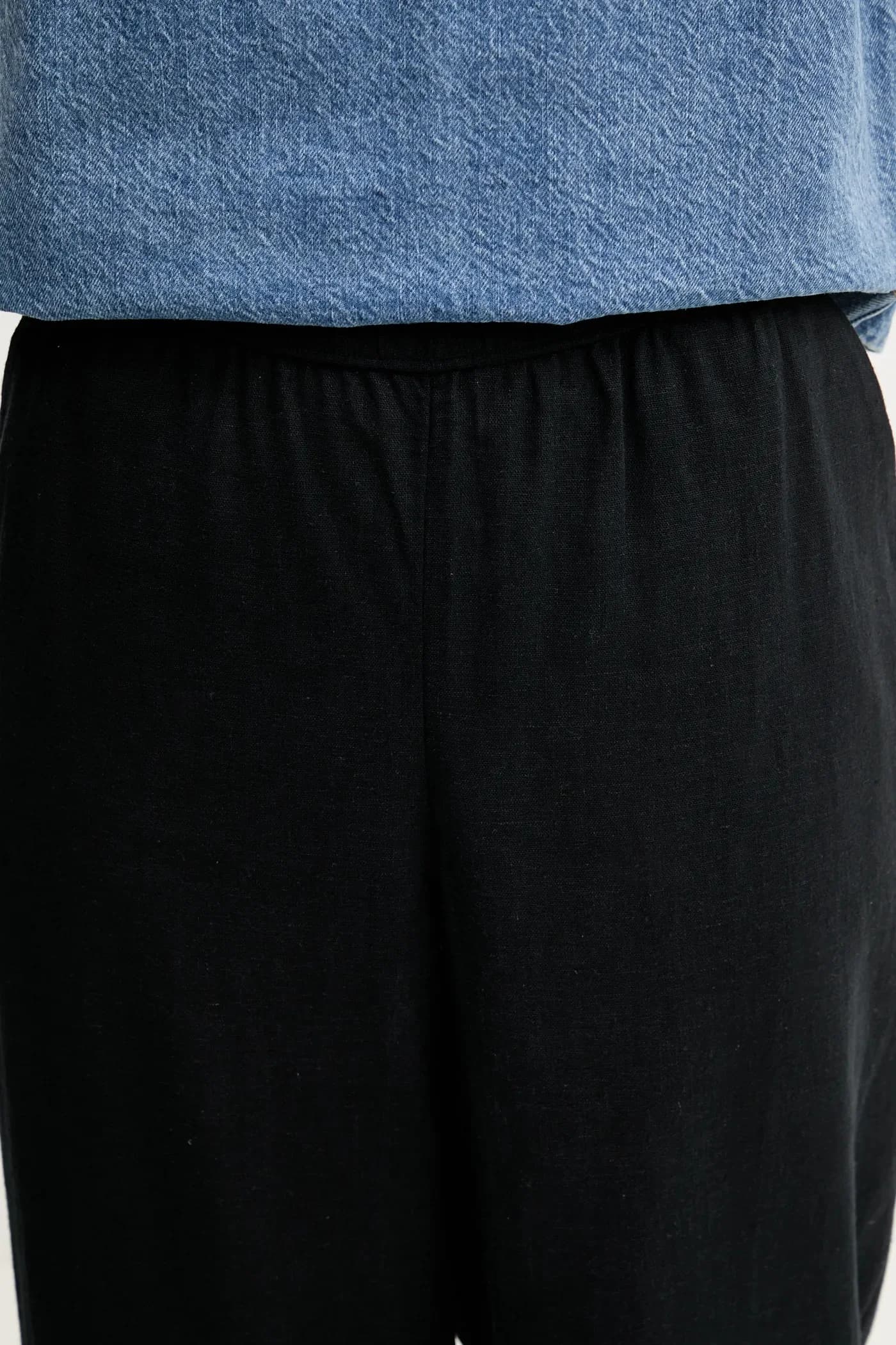 Льняные брюки - фото 4