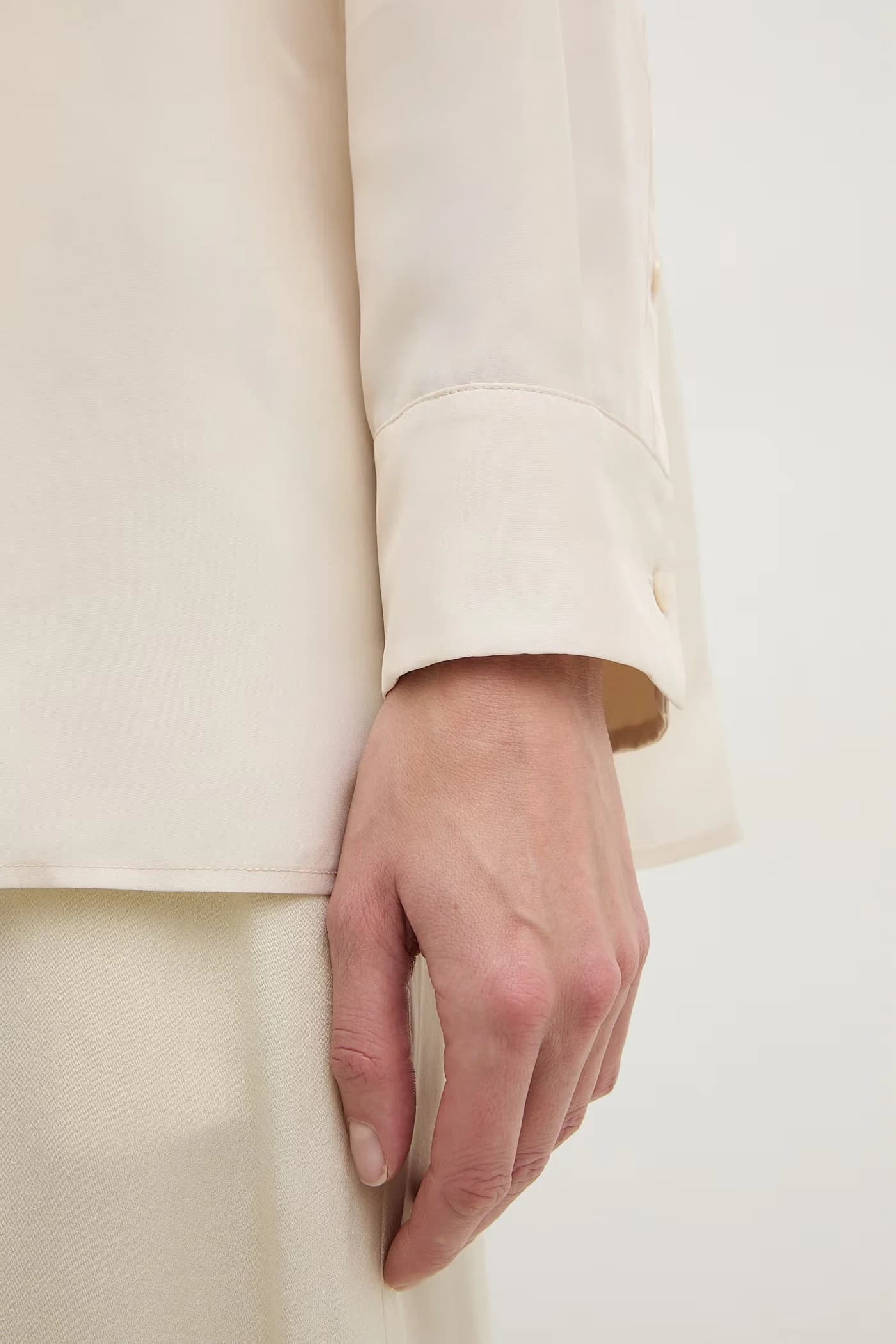 EBBRI женская шелковая рубашка - фото 6