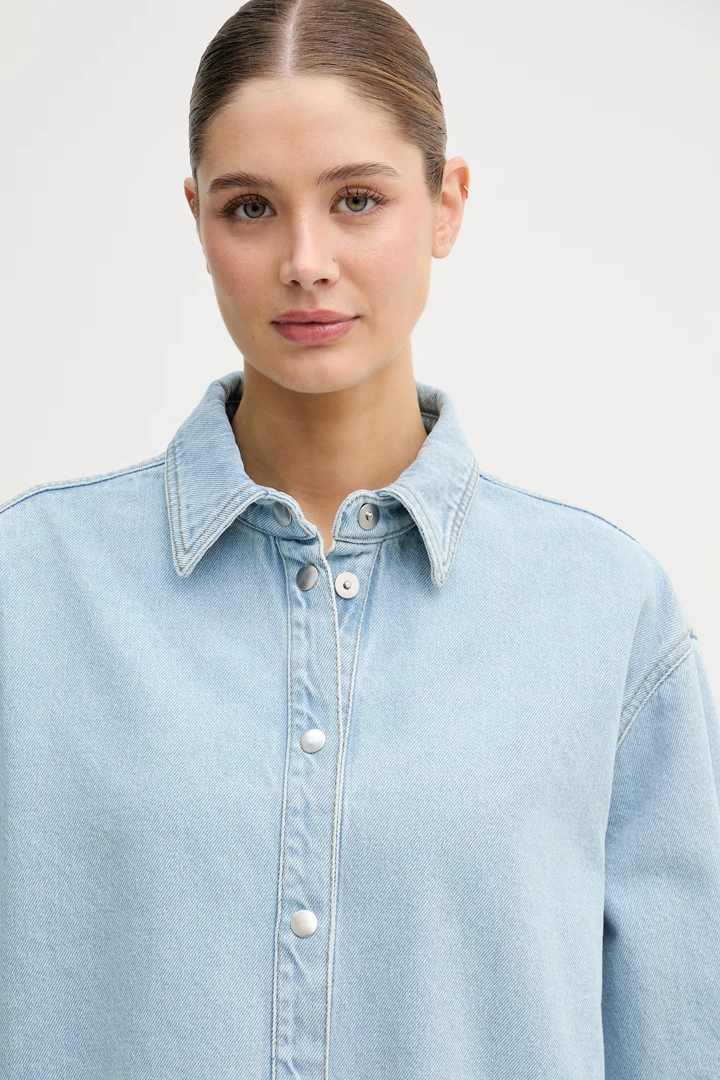 CASSIDY хлопковая женская рубашка - фото 4