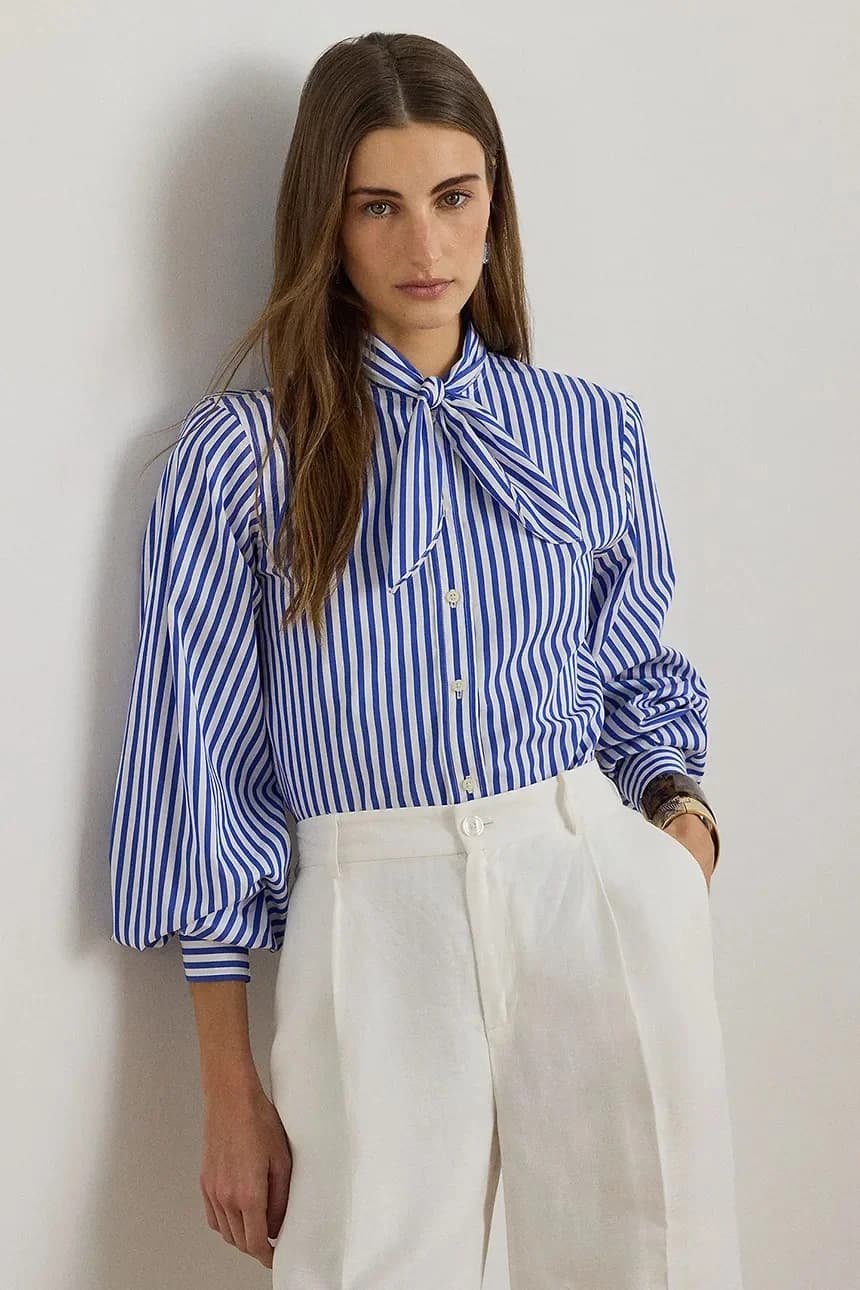 Женская хлопковая рубашка