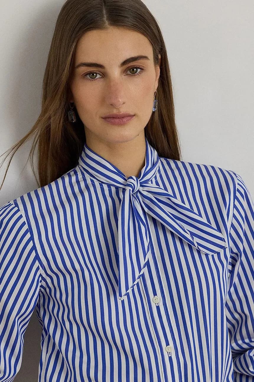 Женская хлопковая рубашка - фото 4