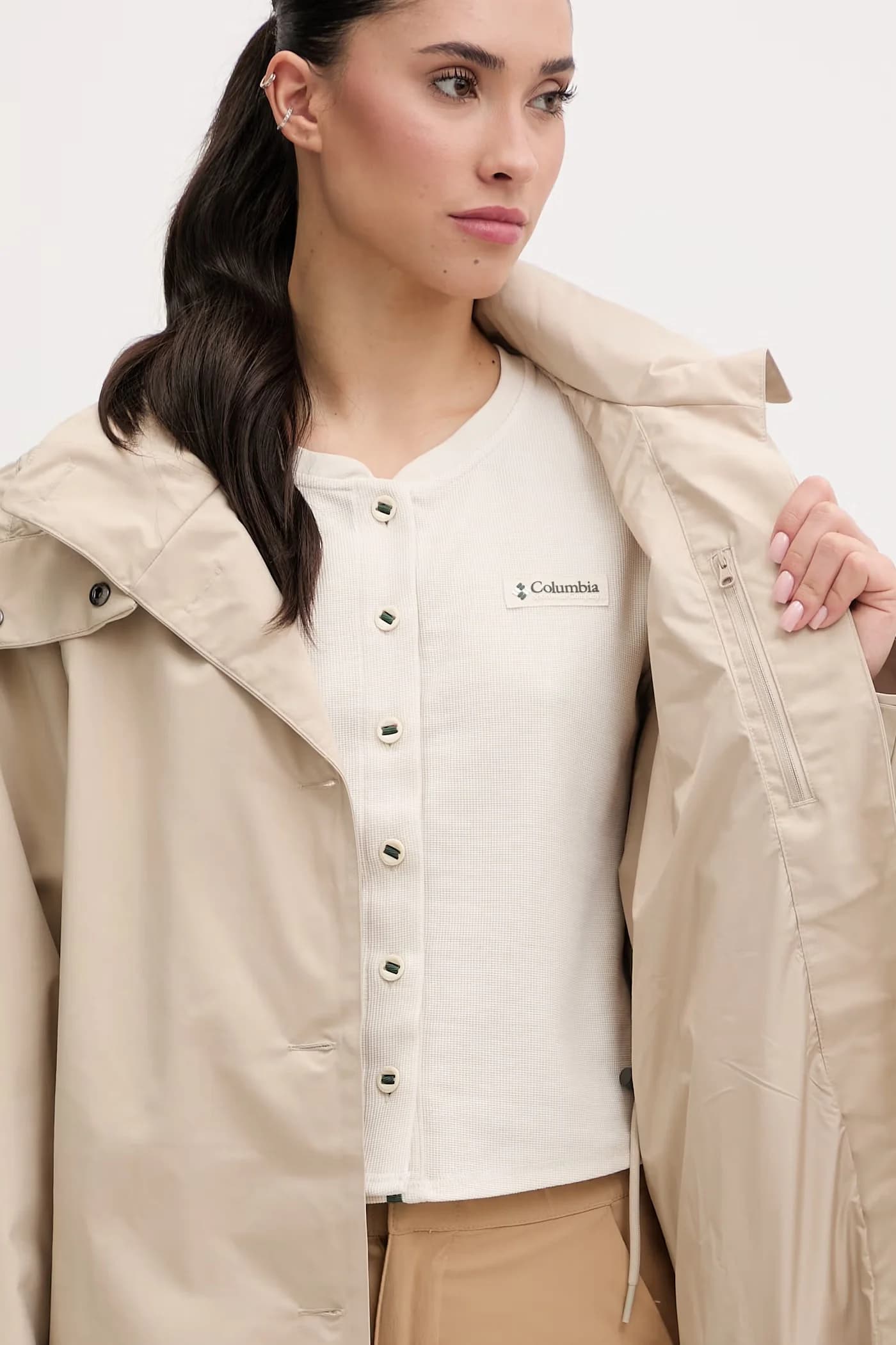 Женская длинная куртка - фото 8