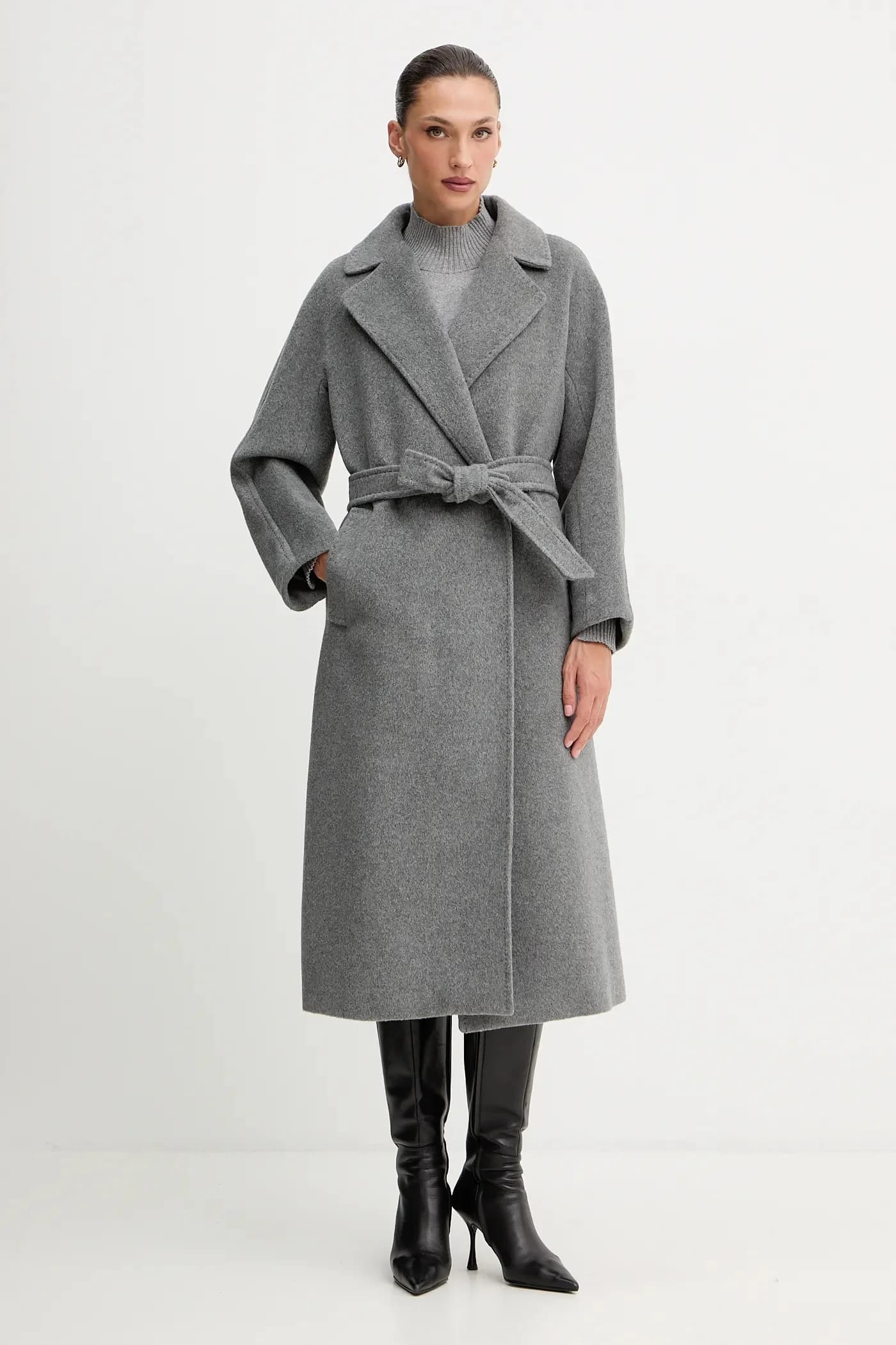 Пальто из шерсти ТЕМПЕРА