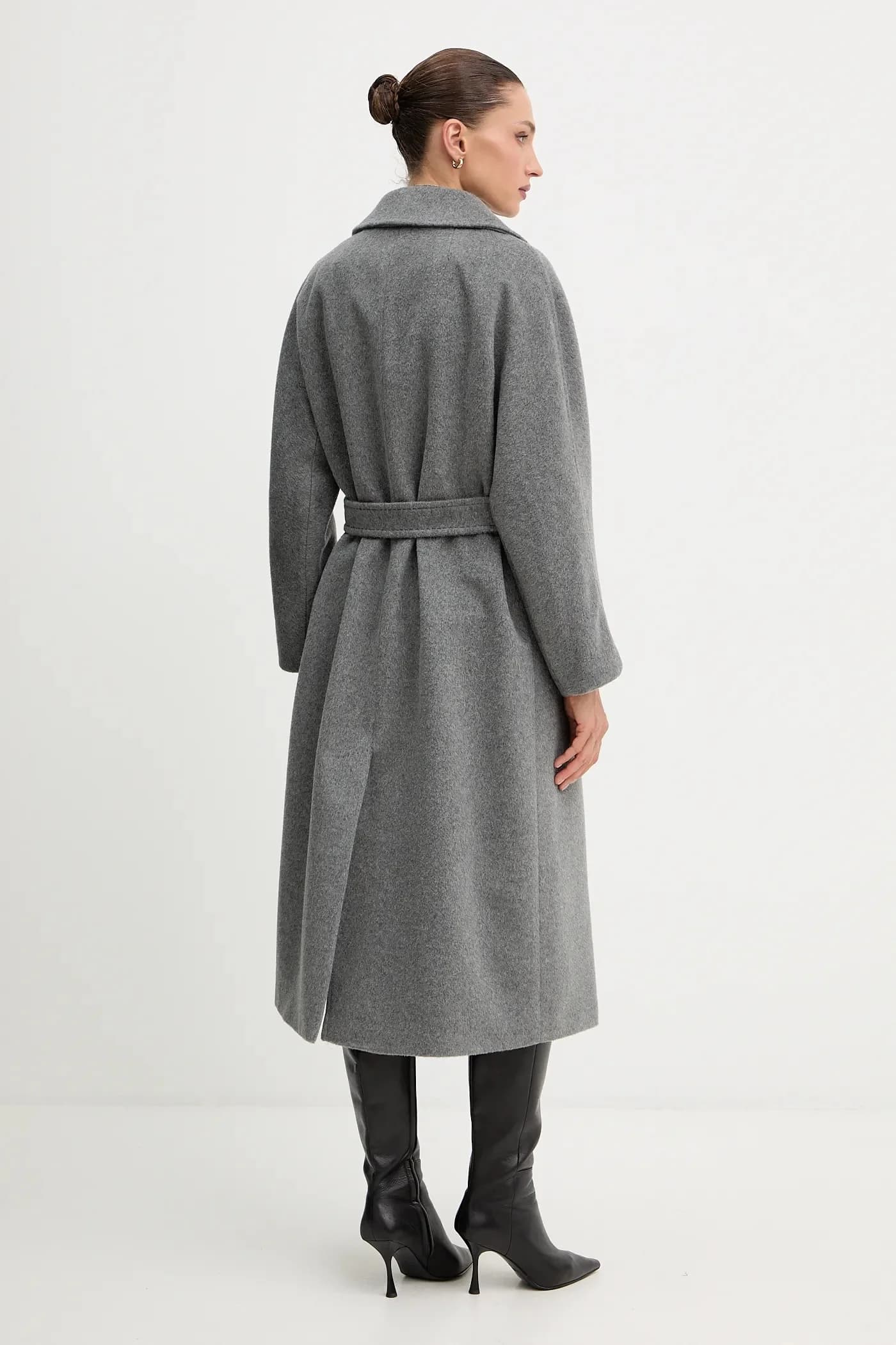 Пальто из шерсти ТЕМПЕРА - фото 3