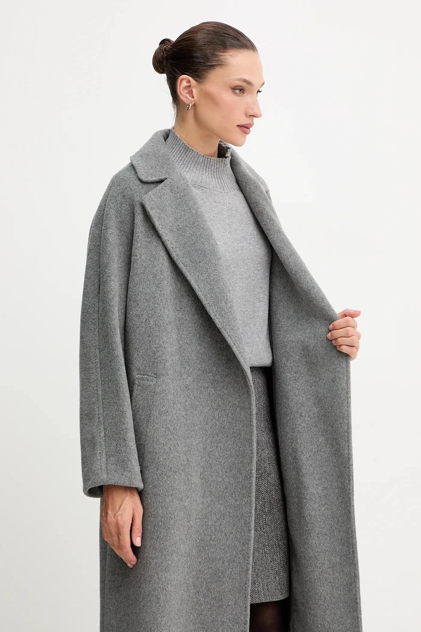 Пальто из шерсти ТЕМПЕРА - фото 6