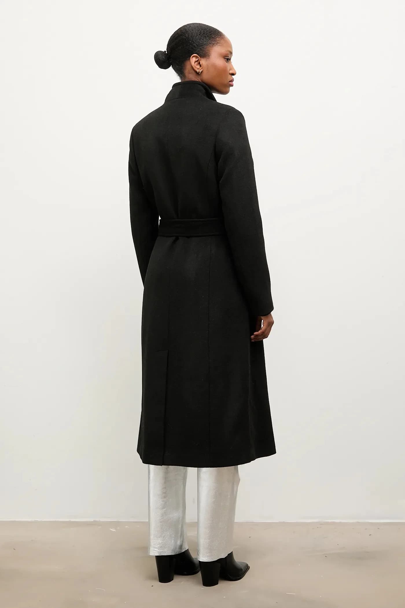 Шерстяное пальто - фото 4