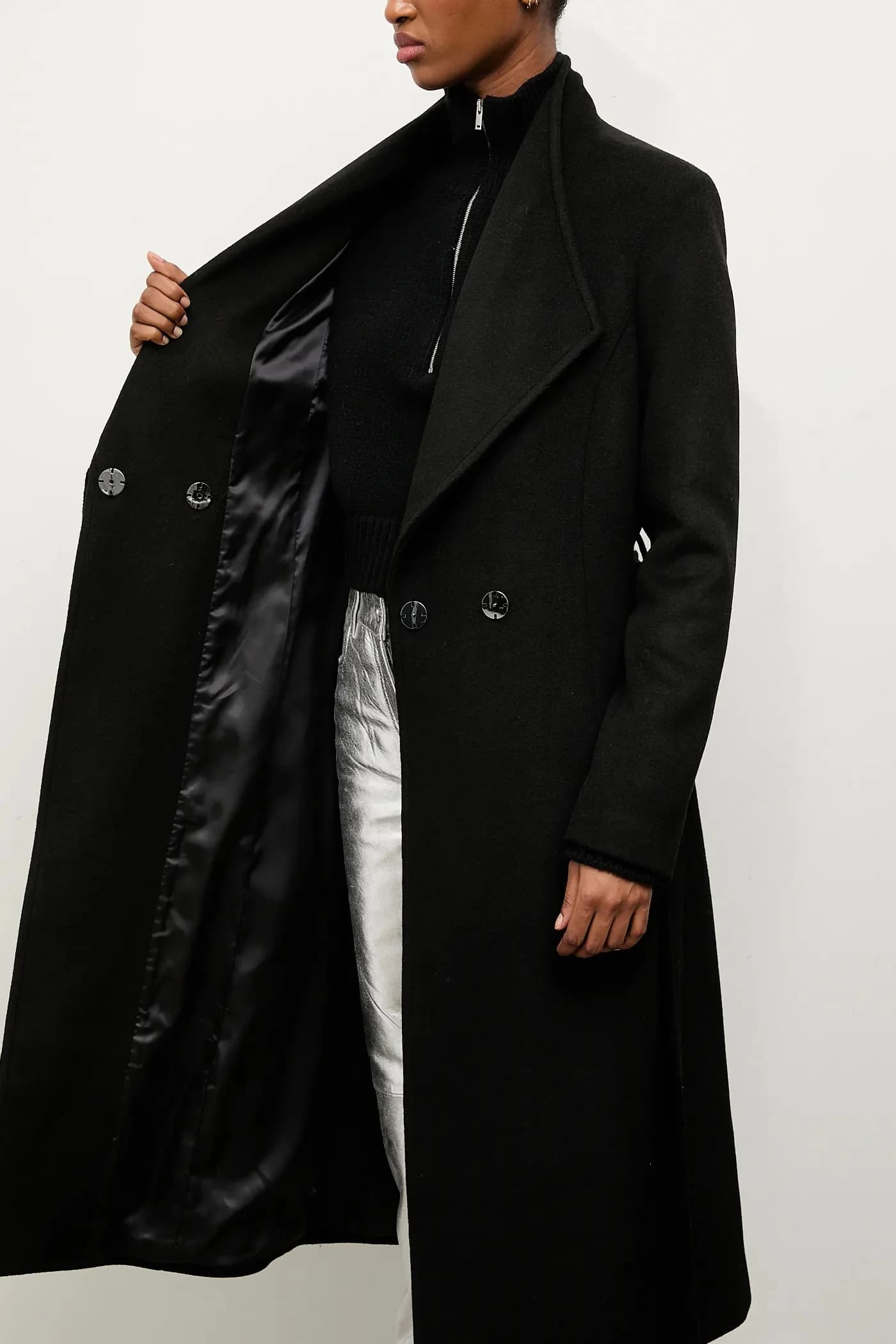 Шерстяное пальто - фото 8