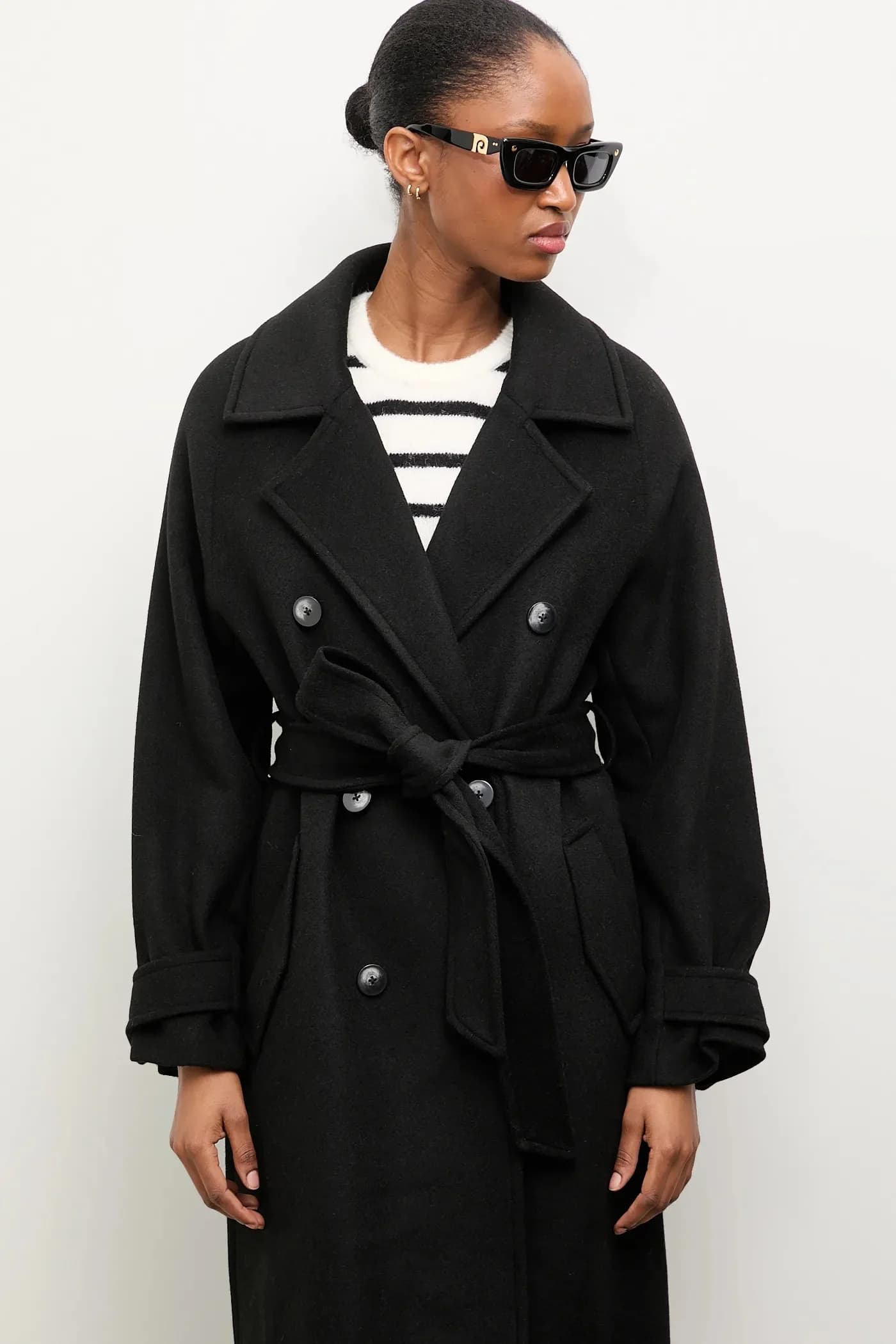 Шерстяное пальто - фото 4