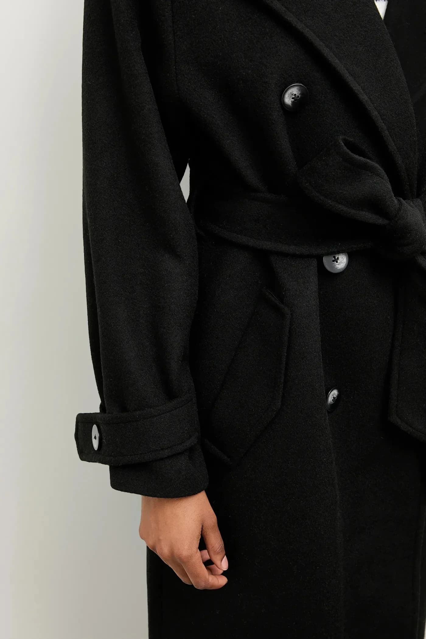 Шерстяное пальто - фото 8