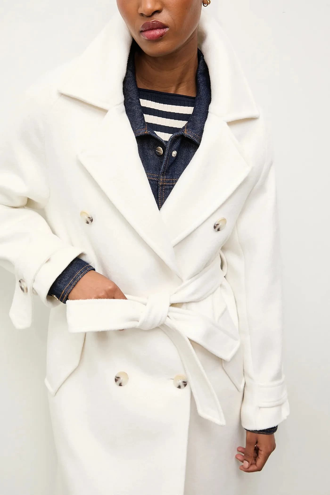 Шерстяное пальто - фото 4