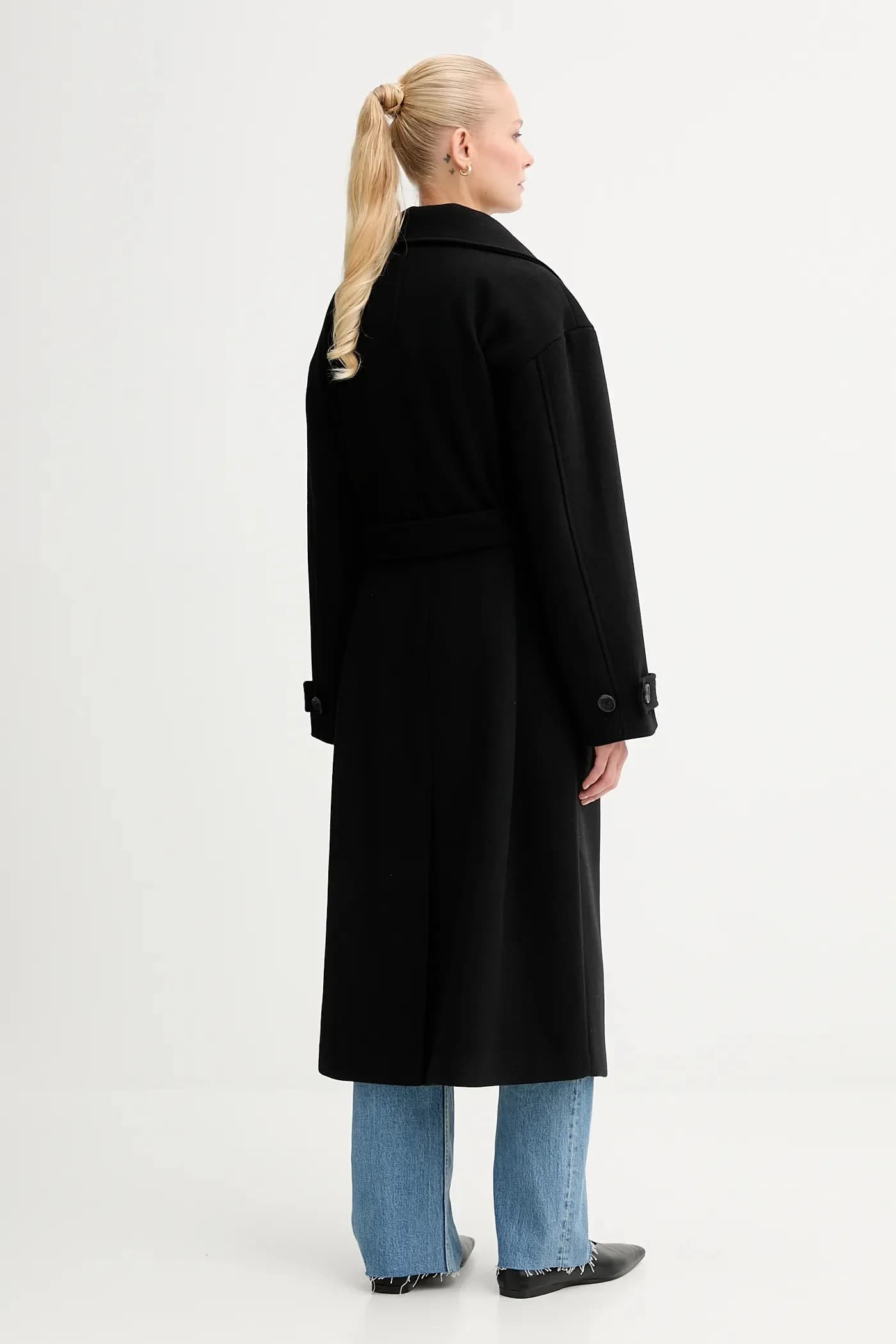 Пальто с добавлением шерсти - фото 3