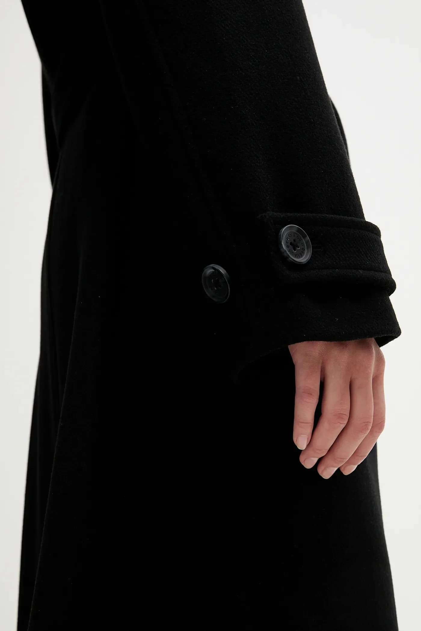 Пальто с добавлением шерсти - фото 6