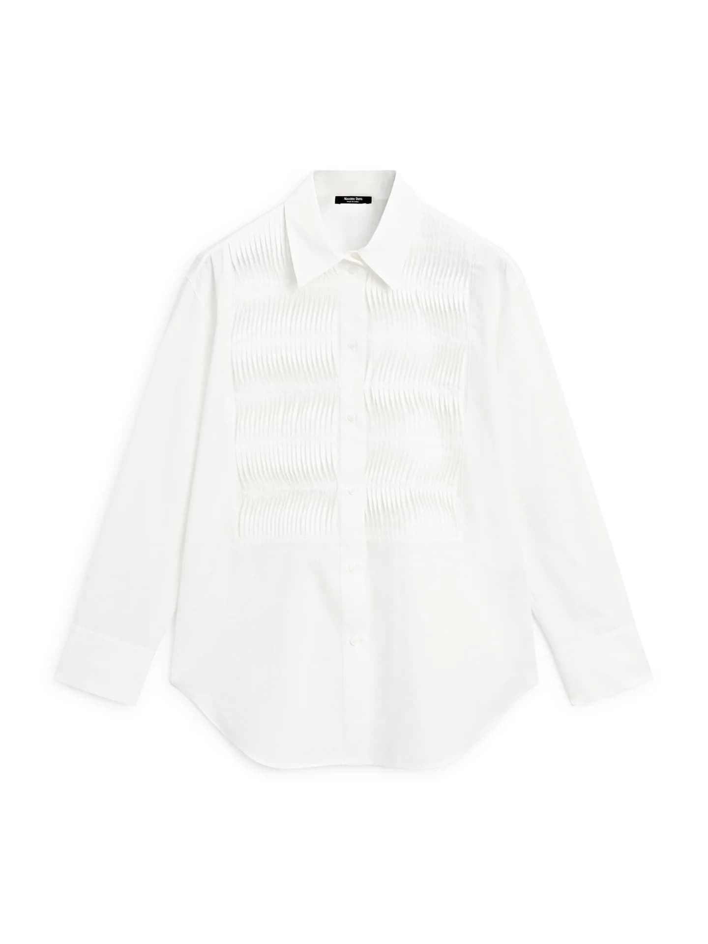 Рубашка из 100% хлопка с декоративной кокеткой. - фото 3