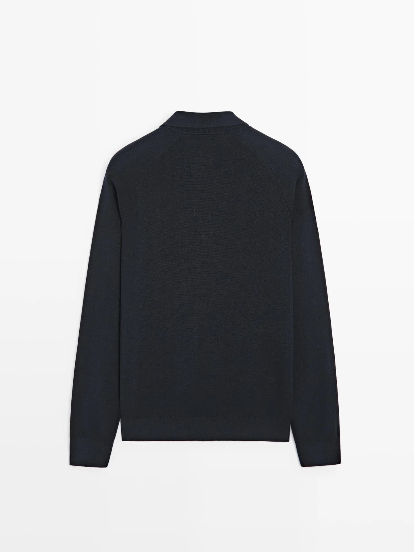 Вязаный кардиган из смесового хлопка на молнии. - фото 5