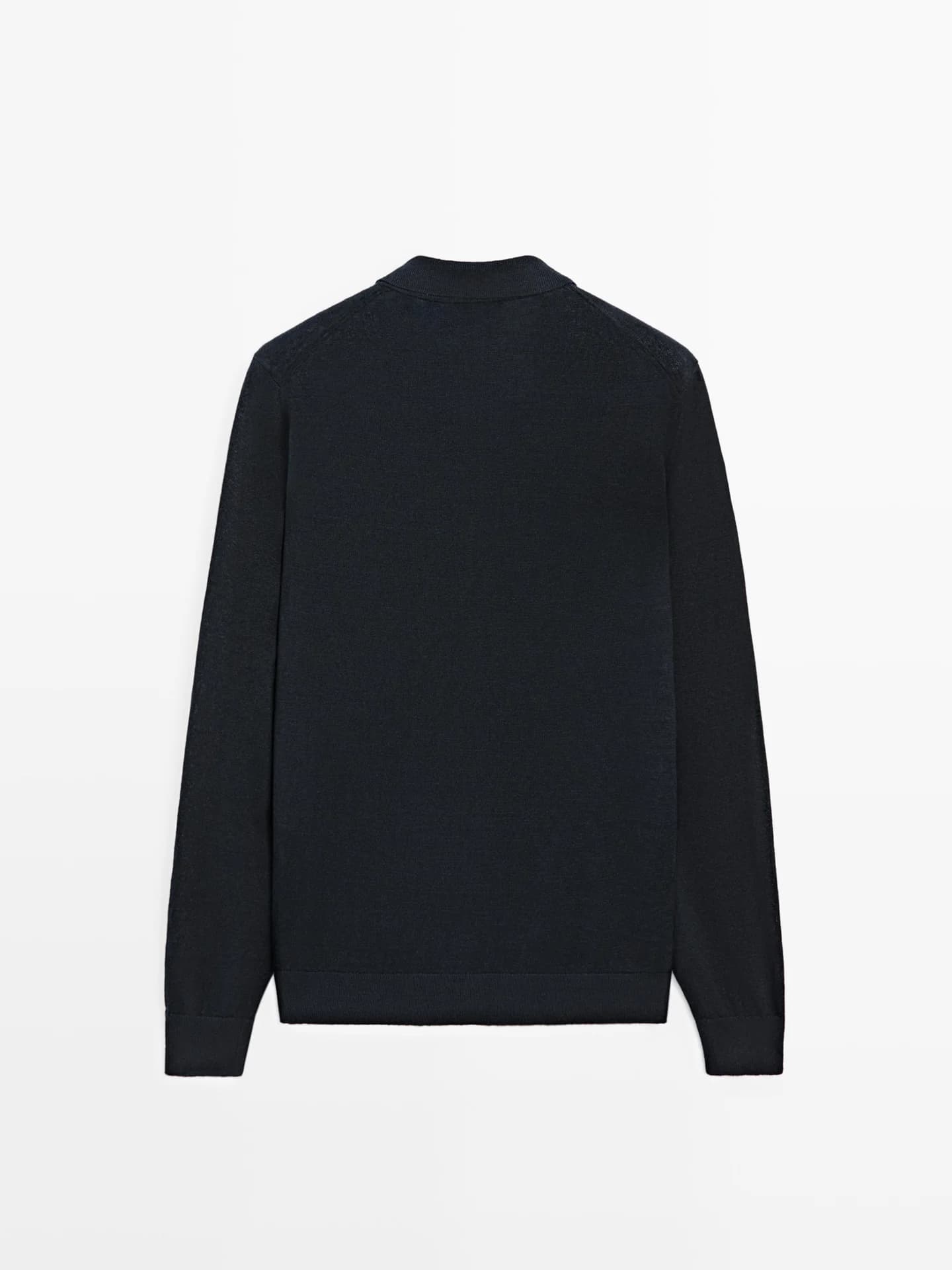 Вязаный льняной кардиган на пуговицах. - фото 5