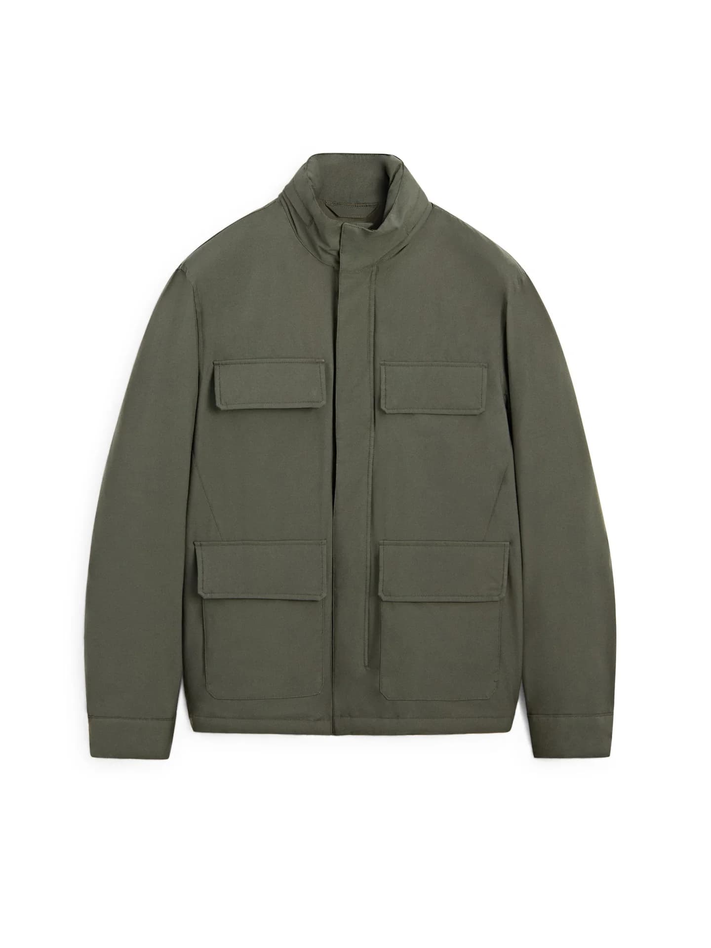 Гидрофобная стеганая куртка с карманами. - фото 2