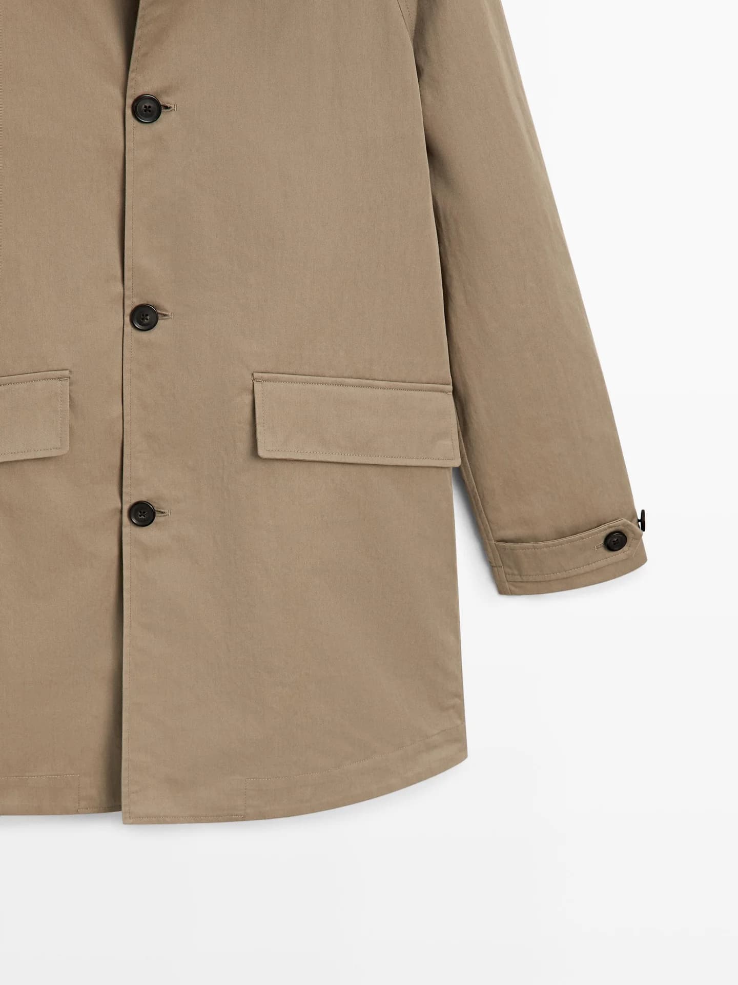 Легкий хлопковый тренч - фото 6