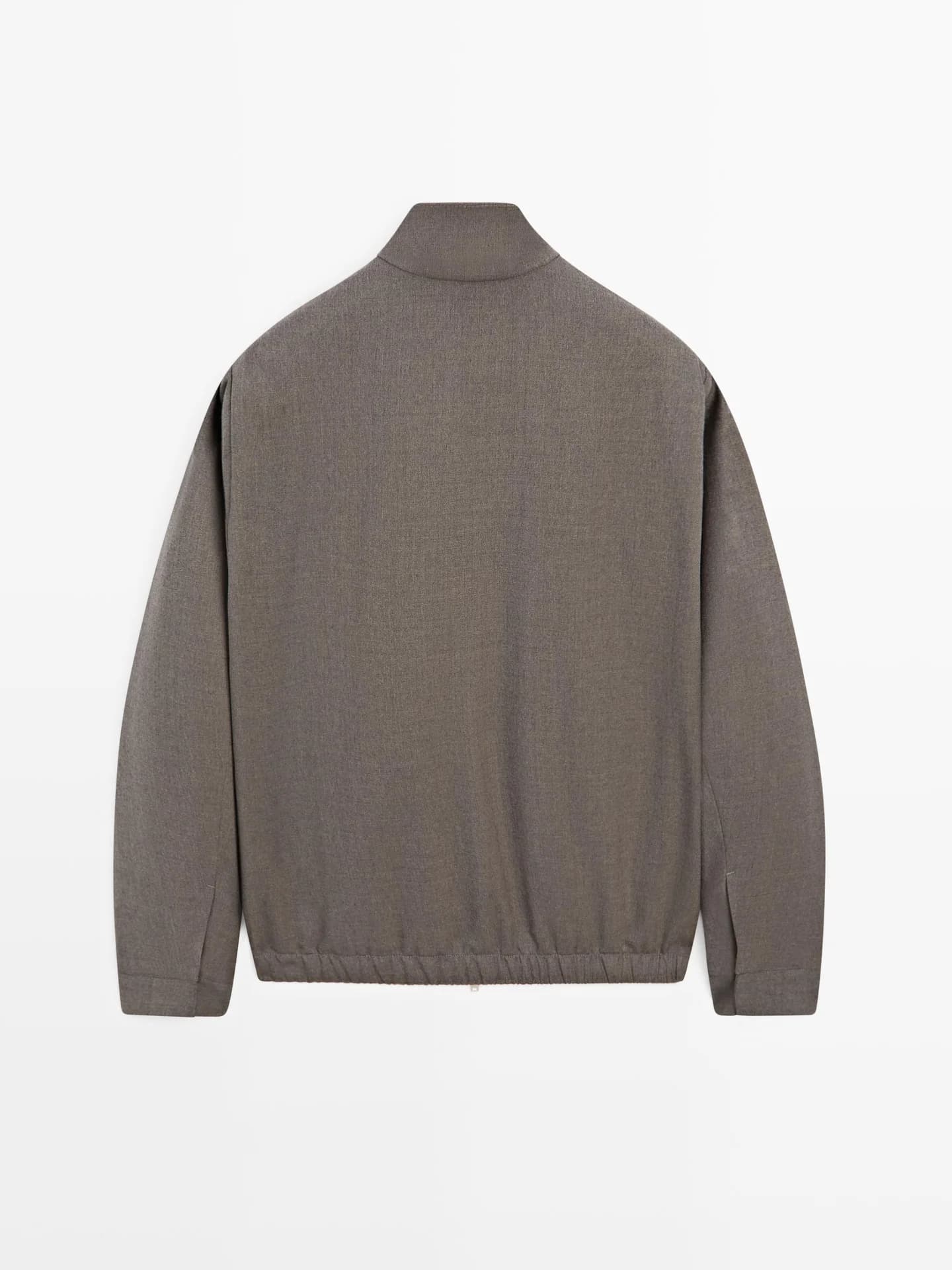 Классная куртка из смесовой шерсти