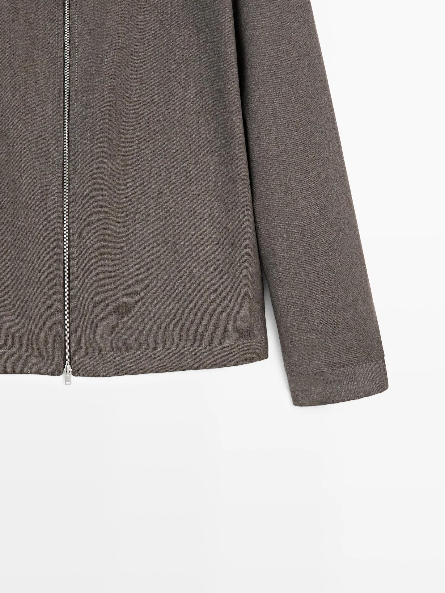 Классная куртка из смесовой шерсти - фото 7