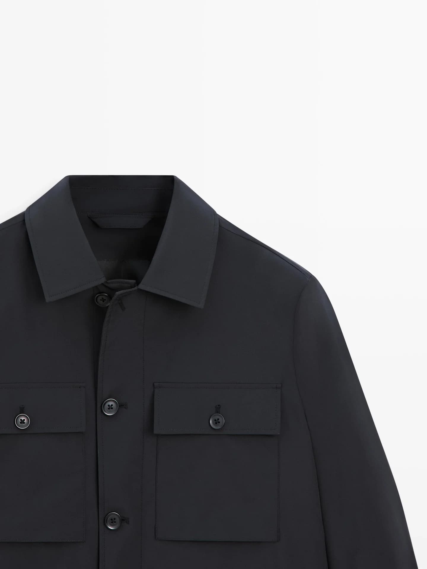 Короткая куртка с декоративными карманами. - фото 8