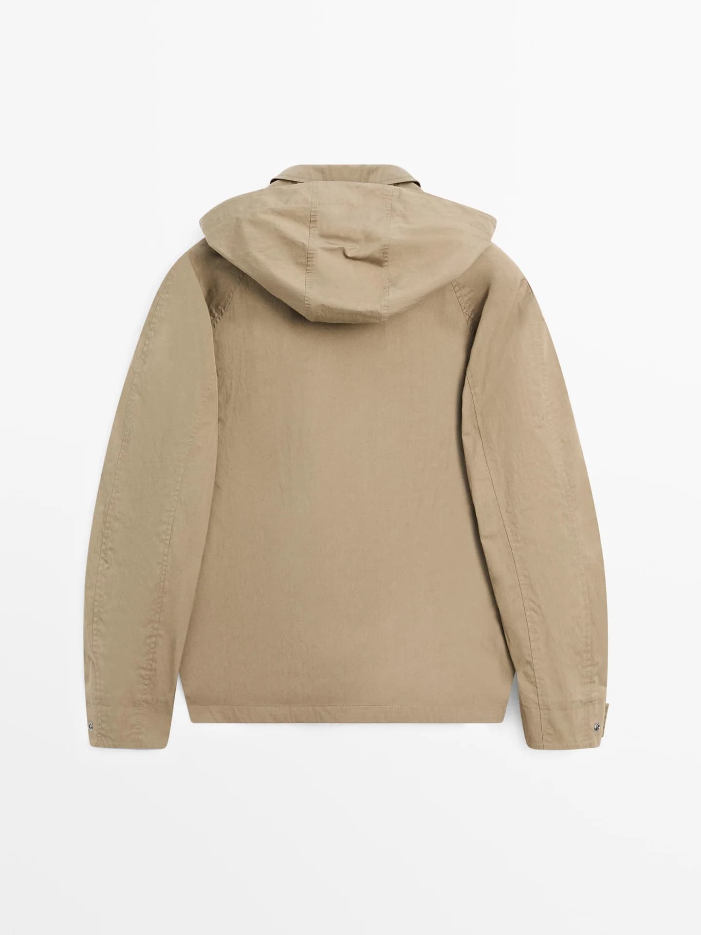 Парка из смесового хлопка с карманами - фото 2