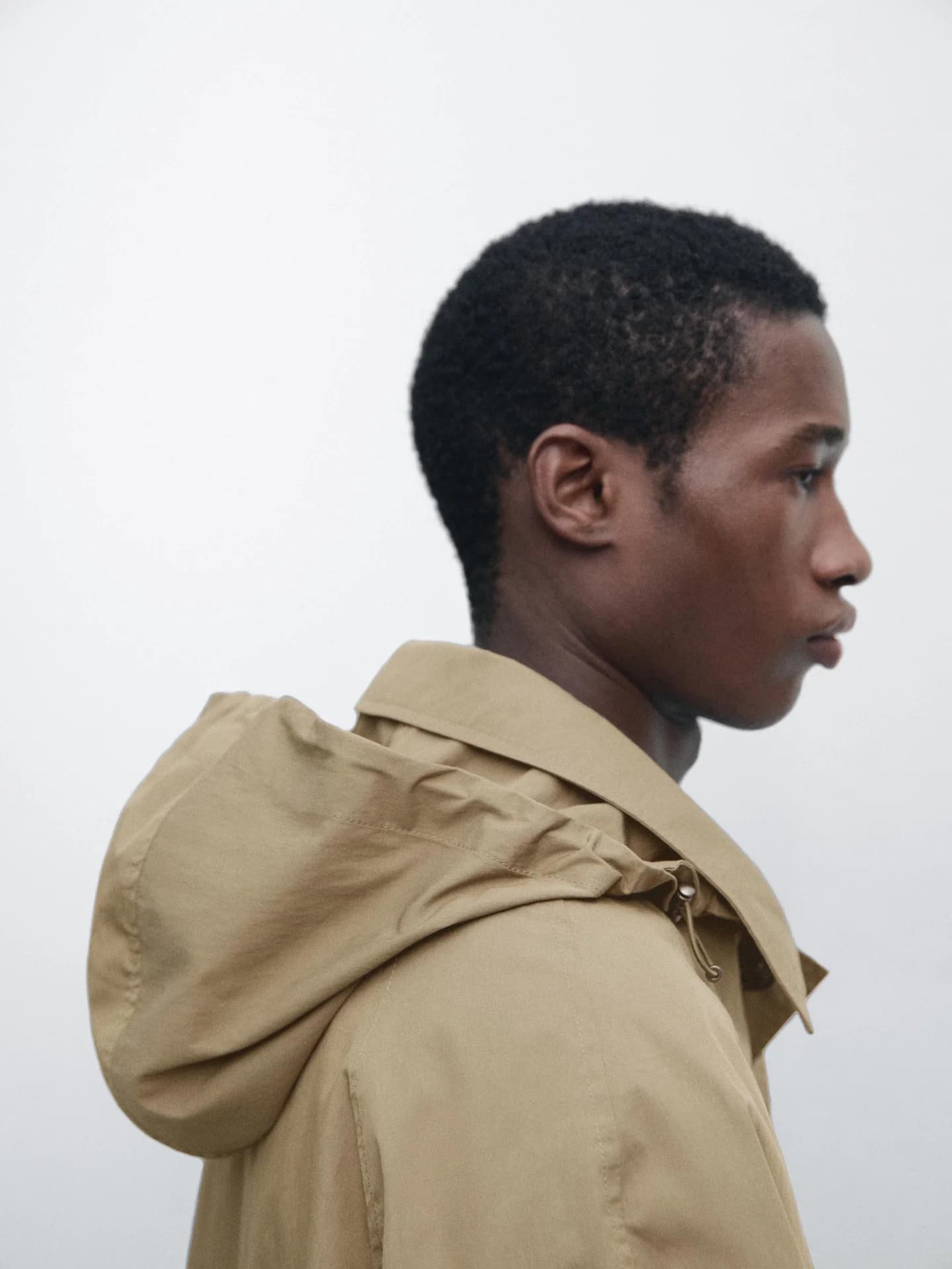 Парка из смесового хлопка с карманами - фото 8