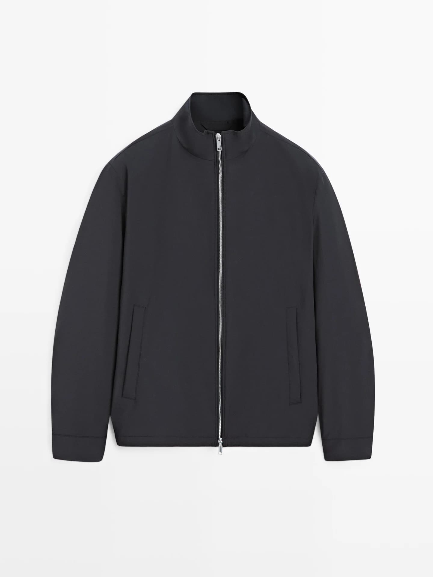 Двусторонняя куртка из эластичной ткани. - фото 8