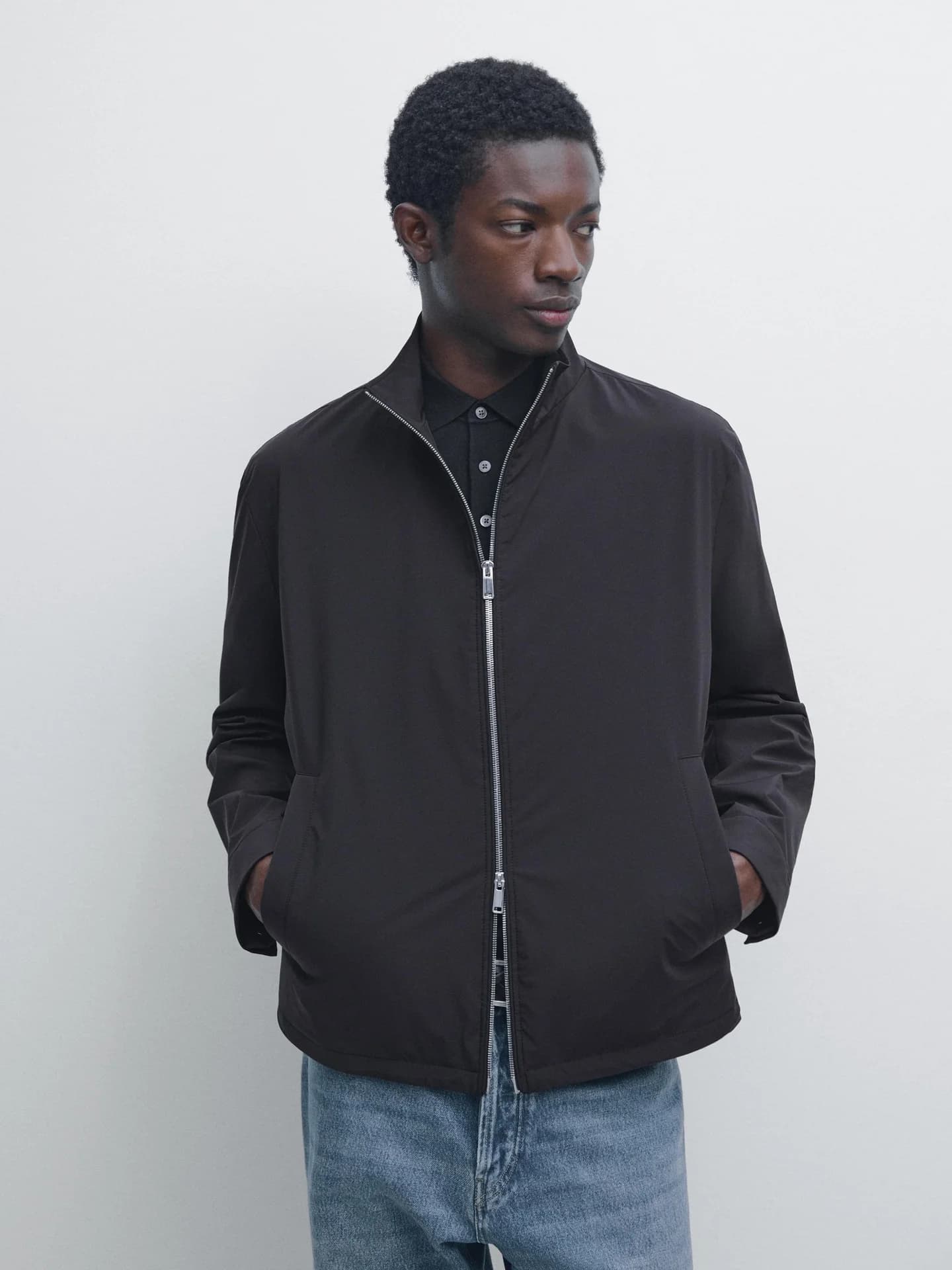 Двусторонняя куртка из эластичной ткани. - фото 10