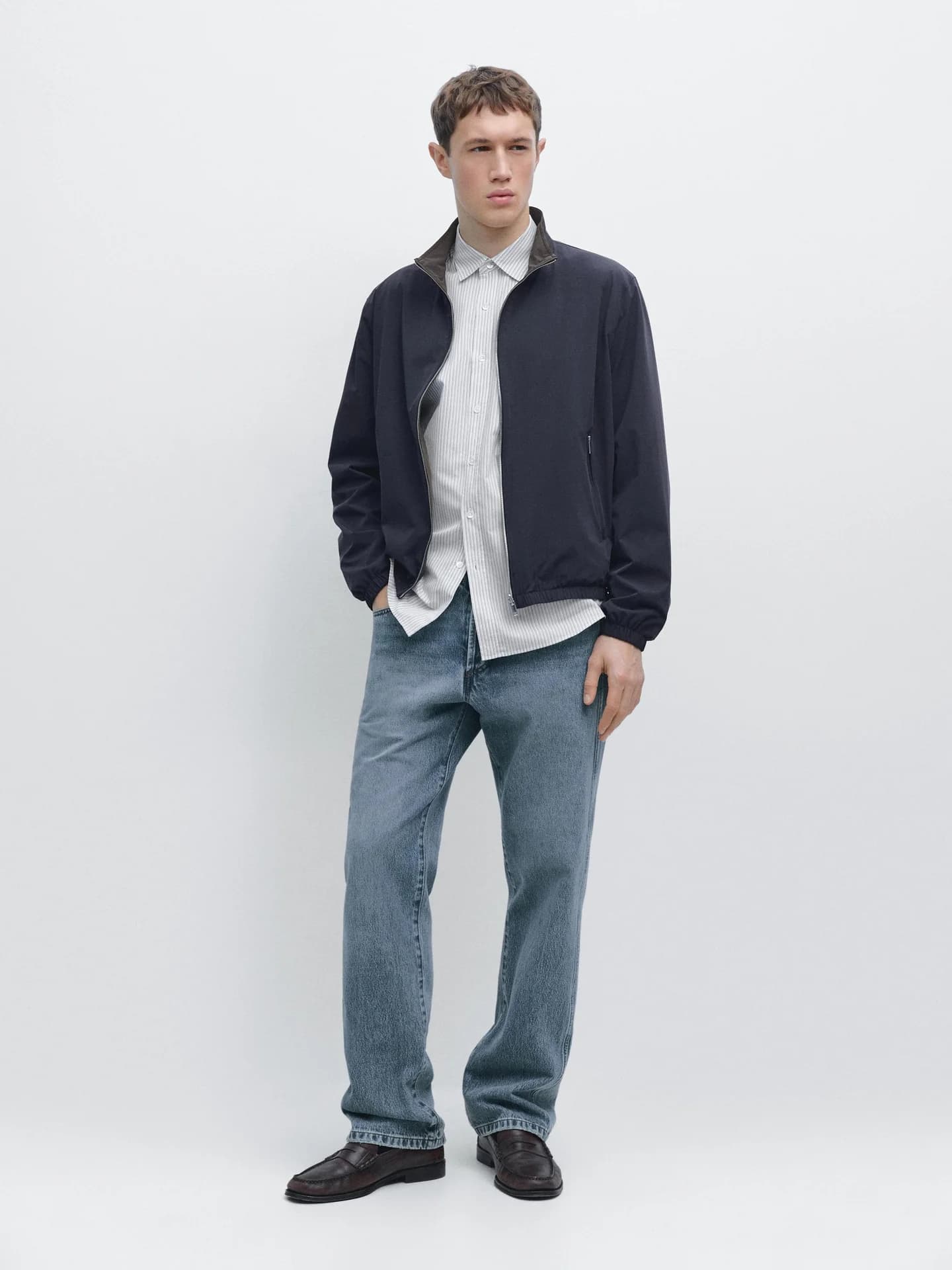 Короткая двусторонняя куртка