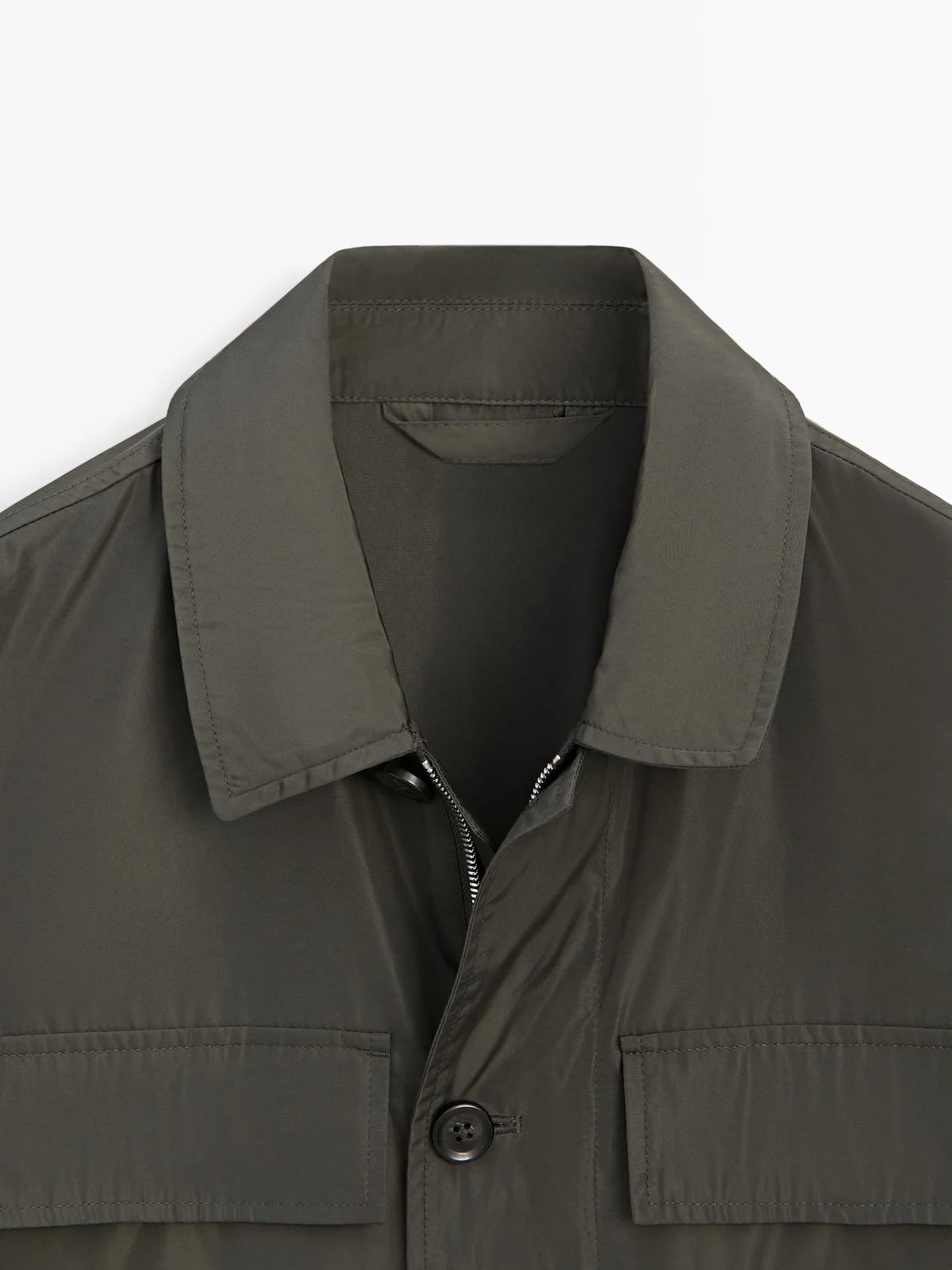 Легкая куртка с карманами - фото 6