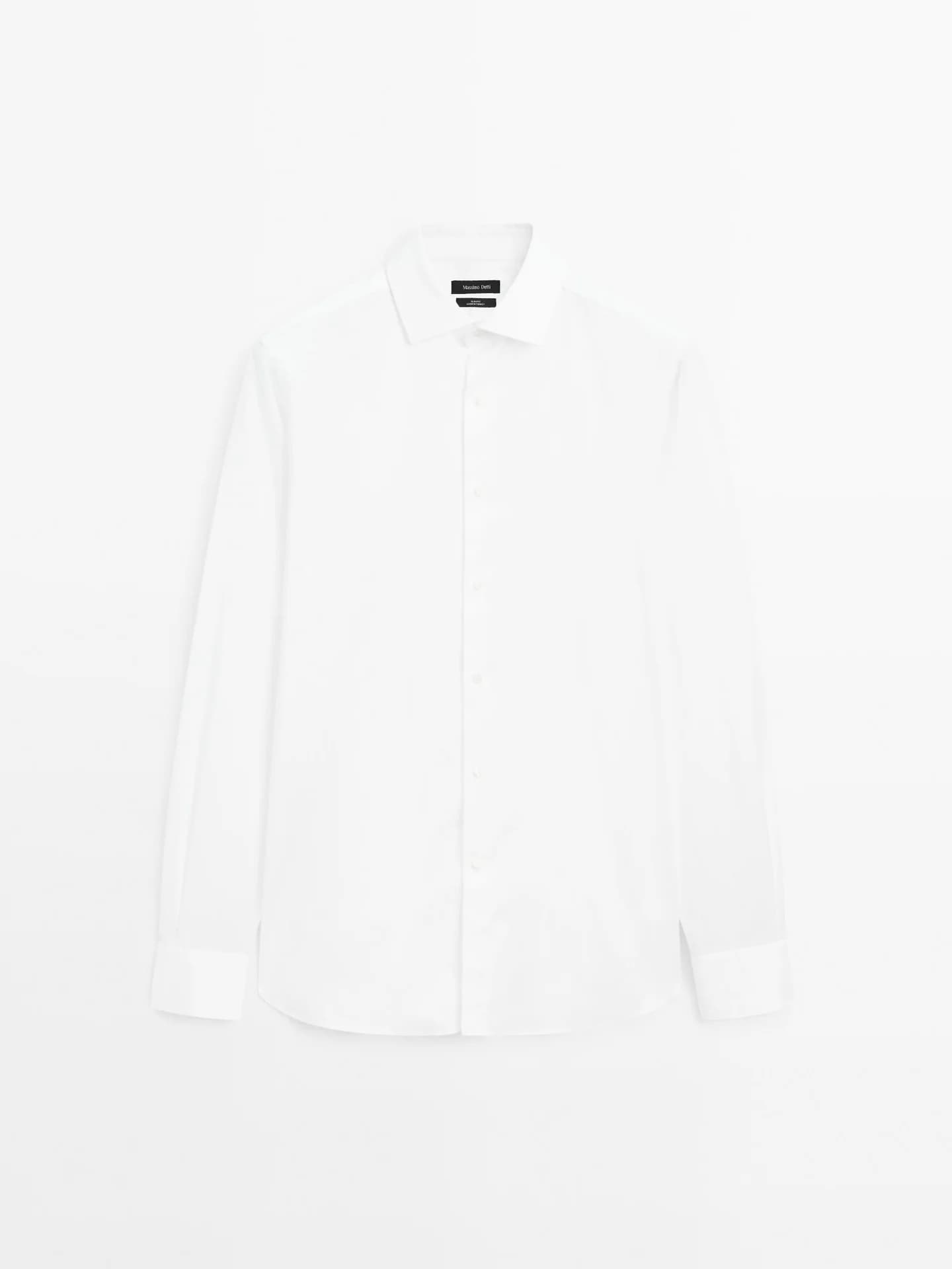 Тонкая рубашка из 100% хлопка. - фото 9