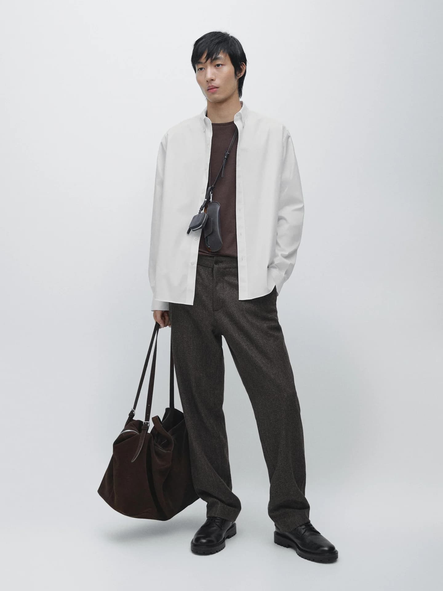 Оксфордская рубашка стандартного кроя