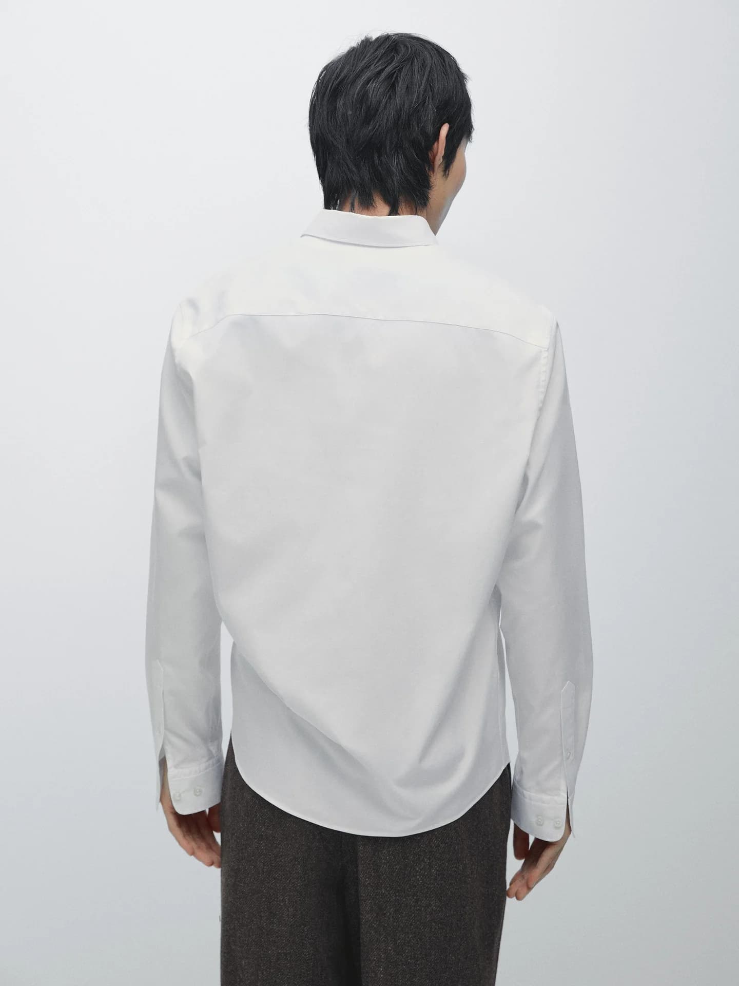 Оксфордская рубашка стандартного кроя - фото 4