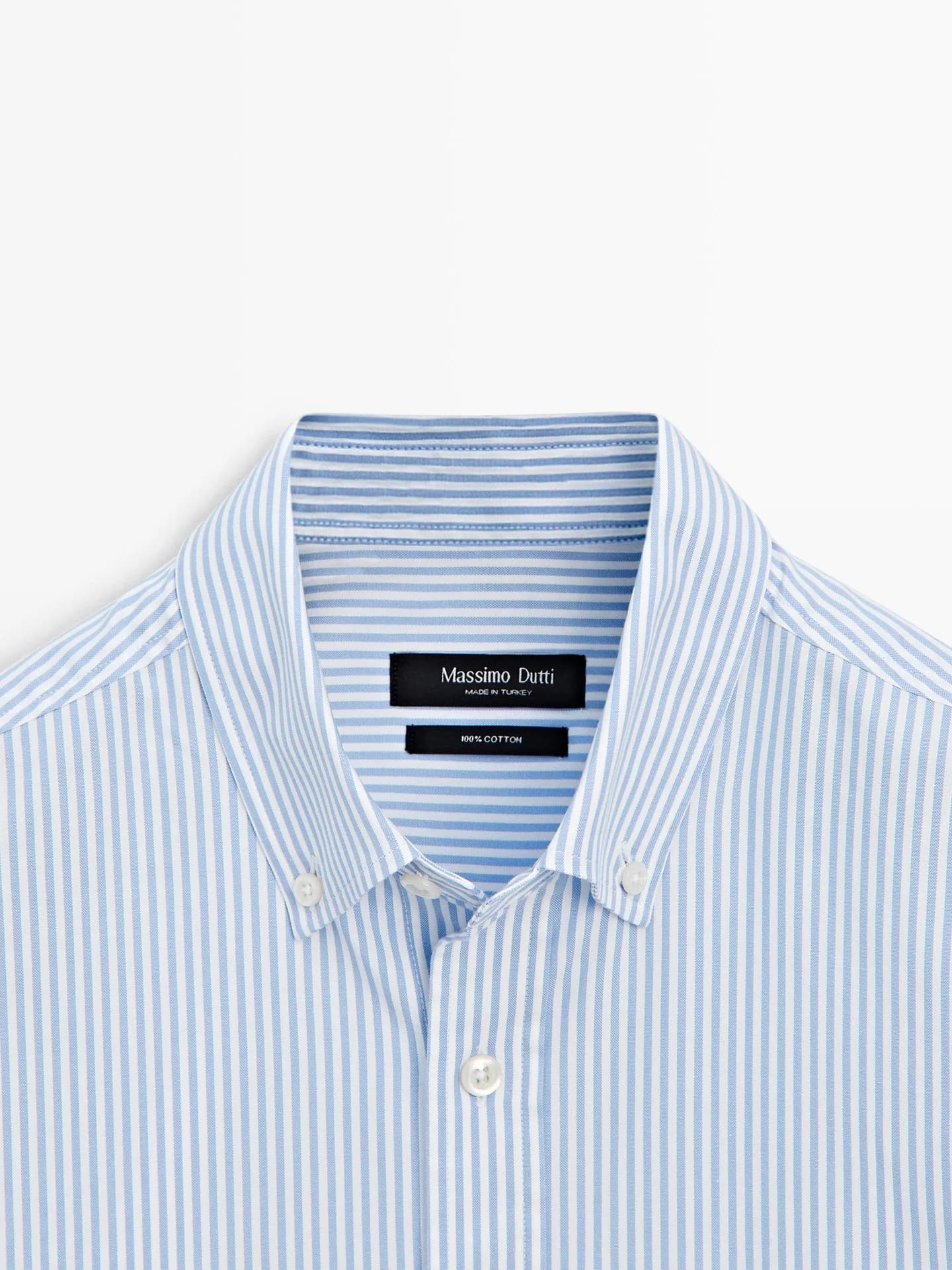 Рубашка Оксфорд из 100% хлопка. - фото 3