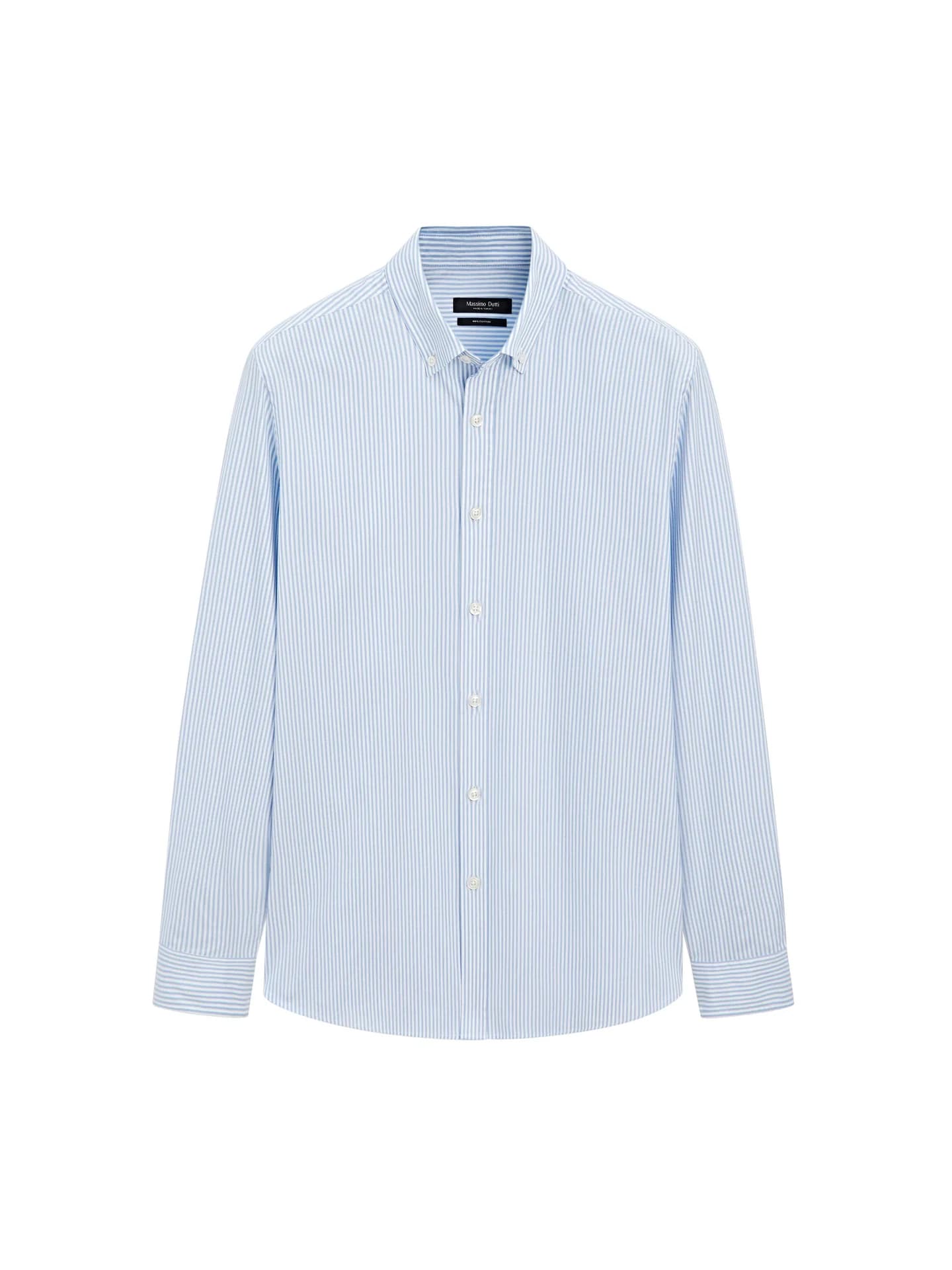 Рубашка Оксфорд из 100% хлопка. - фото 7