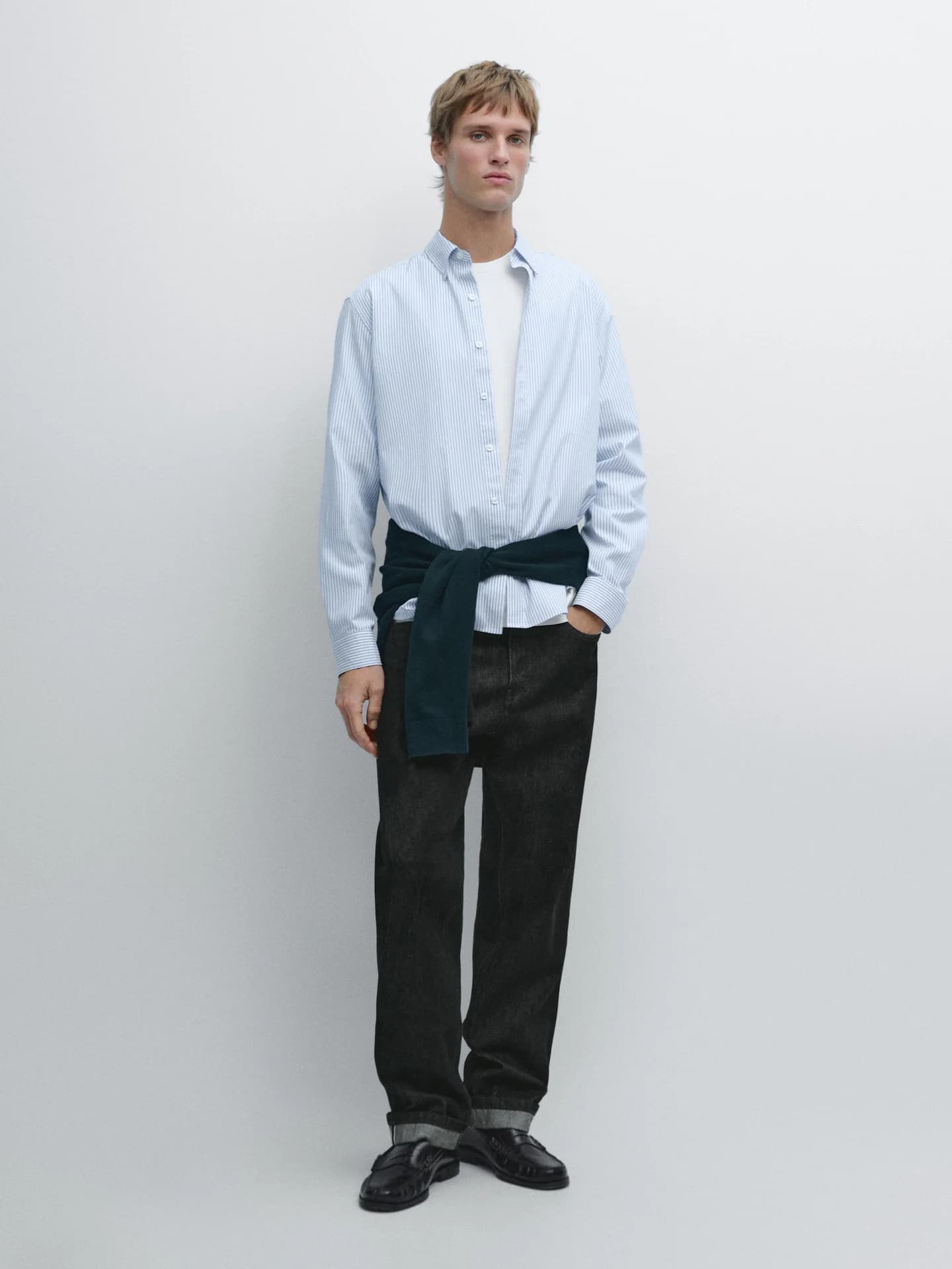 Рубашка Оксфорд из 100% хлопка. - фото 9