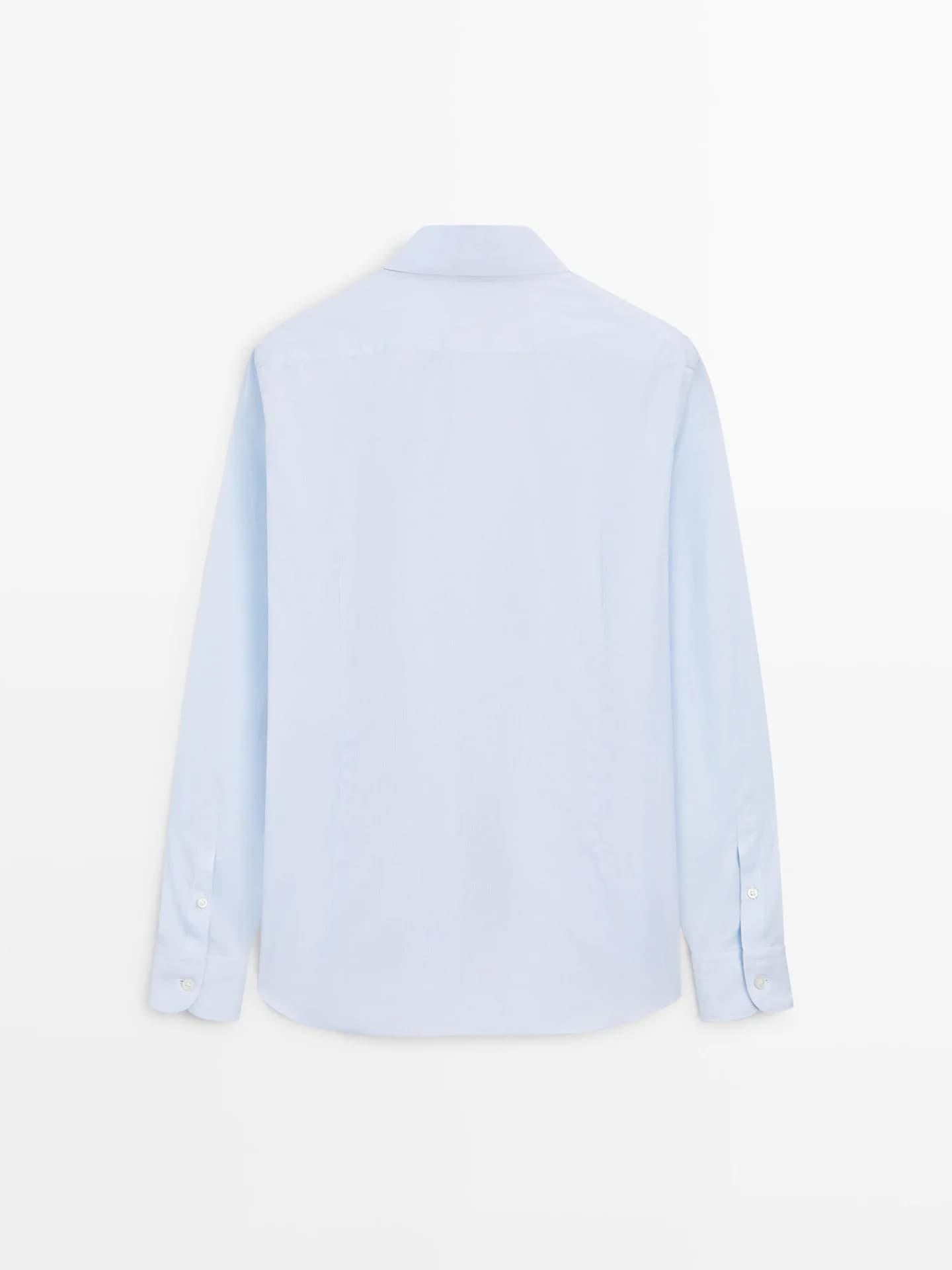 Тонкая рубашка из 100% хлопка. - фото 7