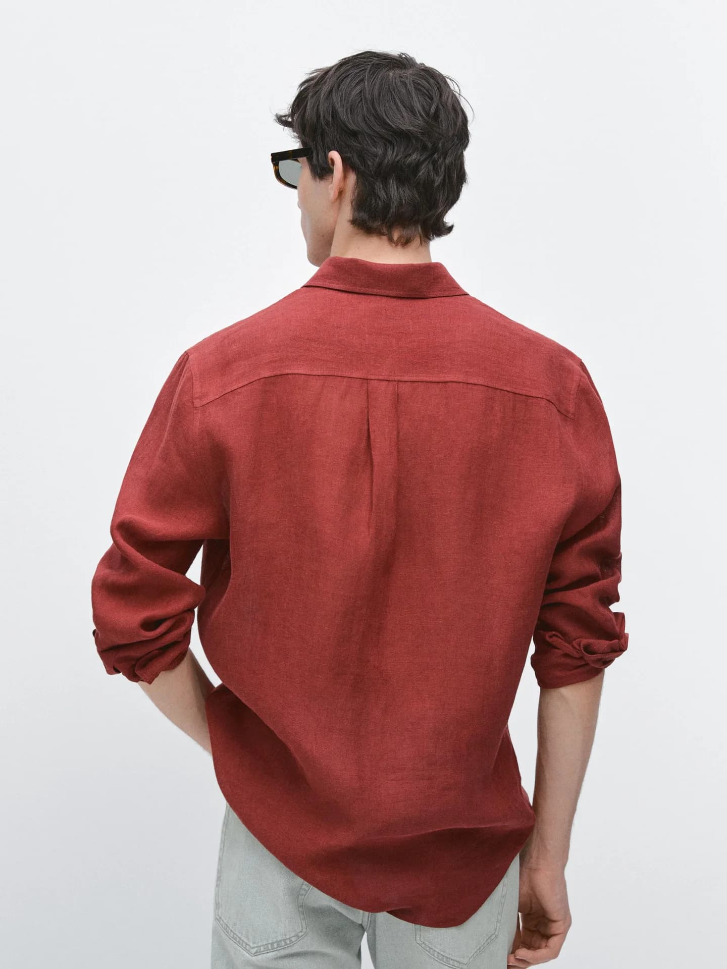 Рубашка из 100% льна. - фото 3