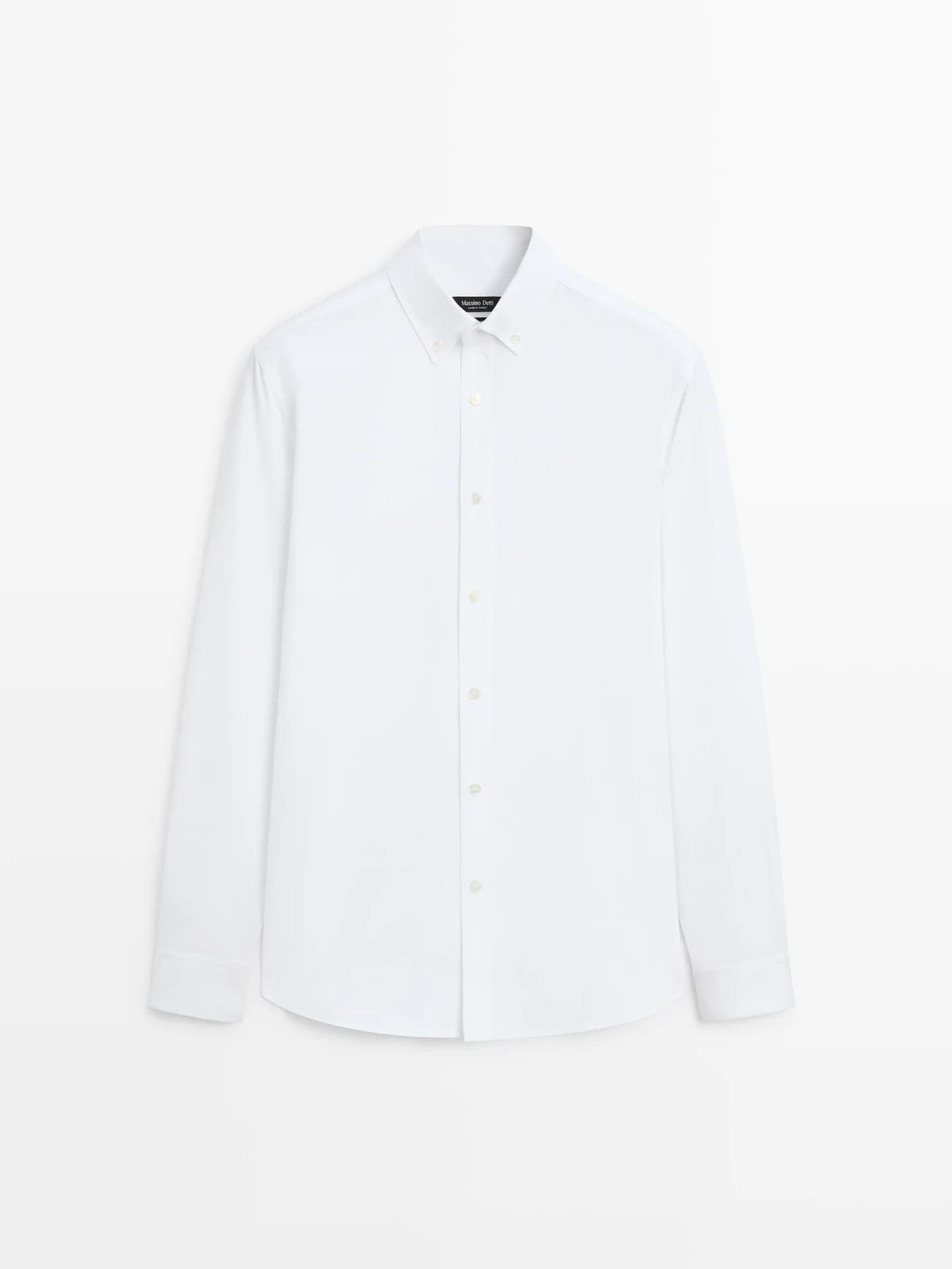 Рубашка Оксфорд из 100% органического хлопка - фото 8