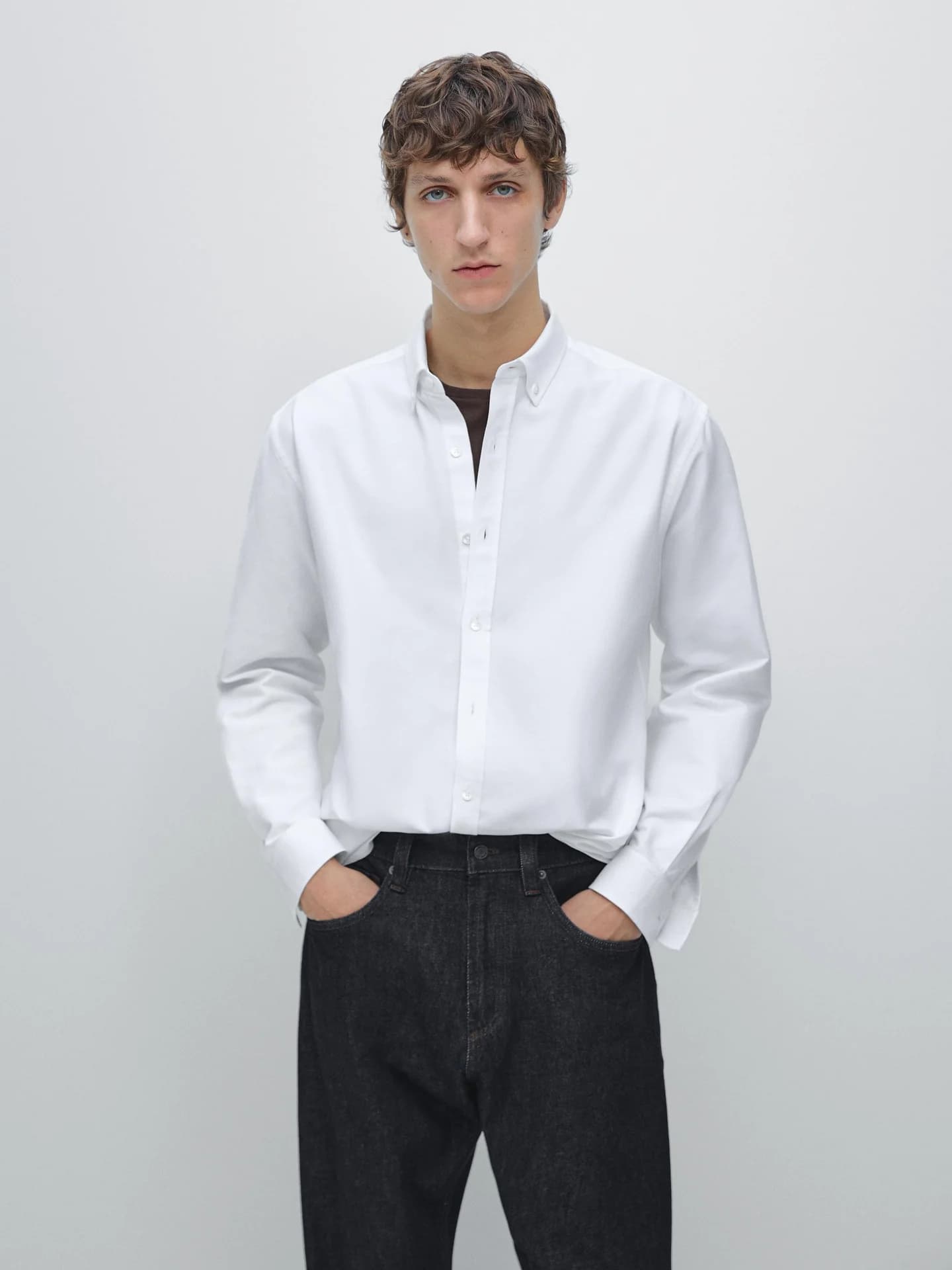 Рубашка Оксфорд из 100% органического хлопка - фото 9