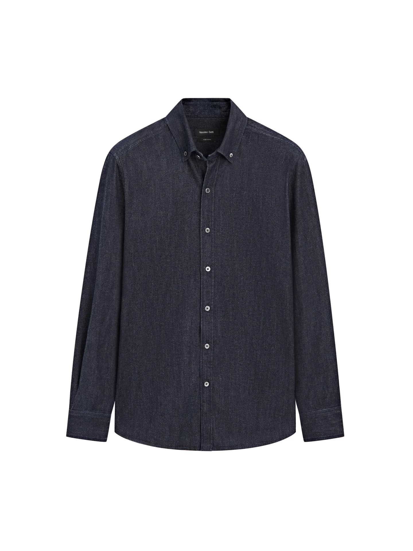 Джинсовая рубашка обычного кроя - фото 5